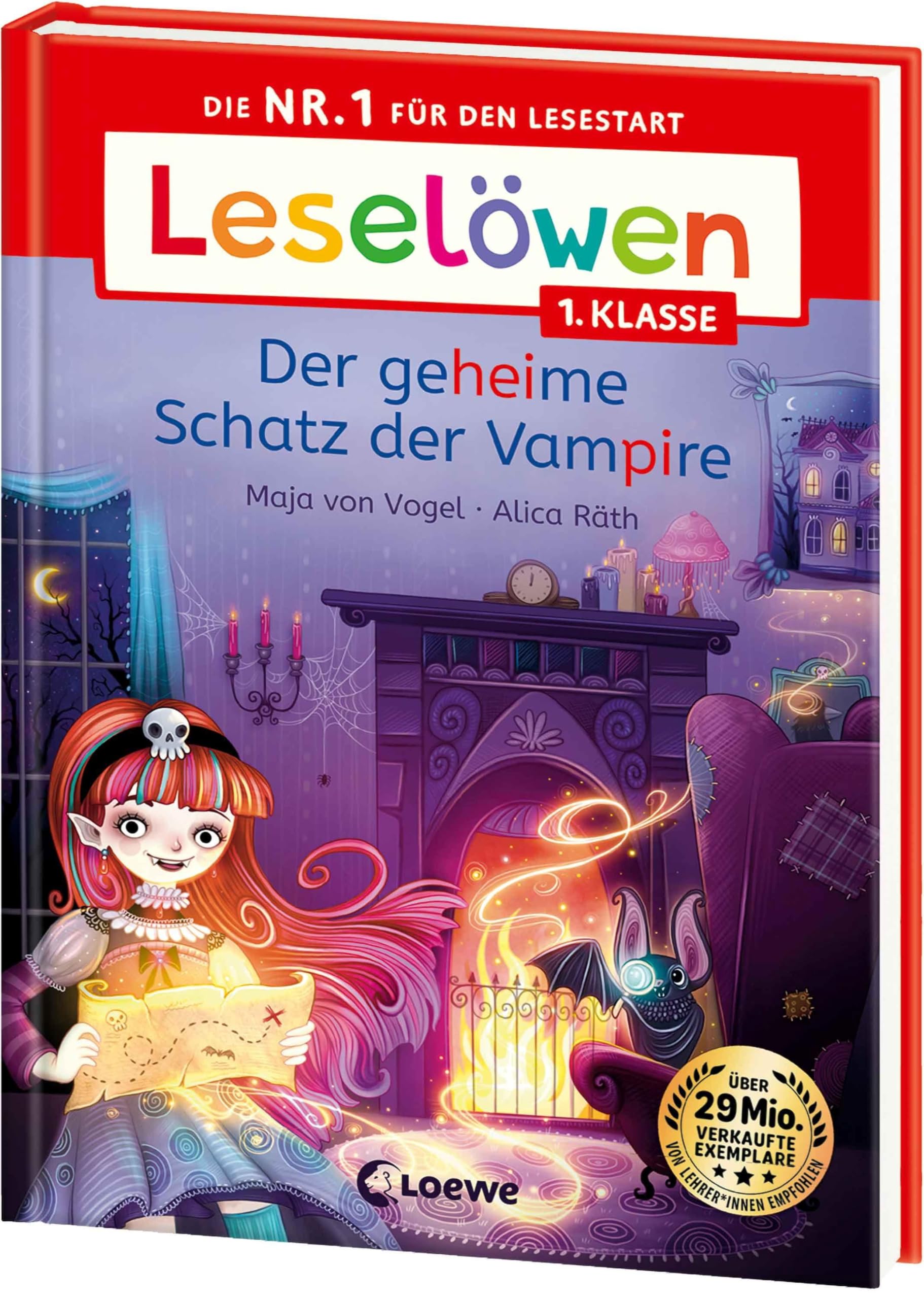 Leselöwen 1. Klasse - Der geheime Schatz der Vampire Non-fiction