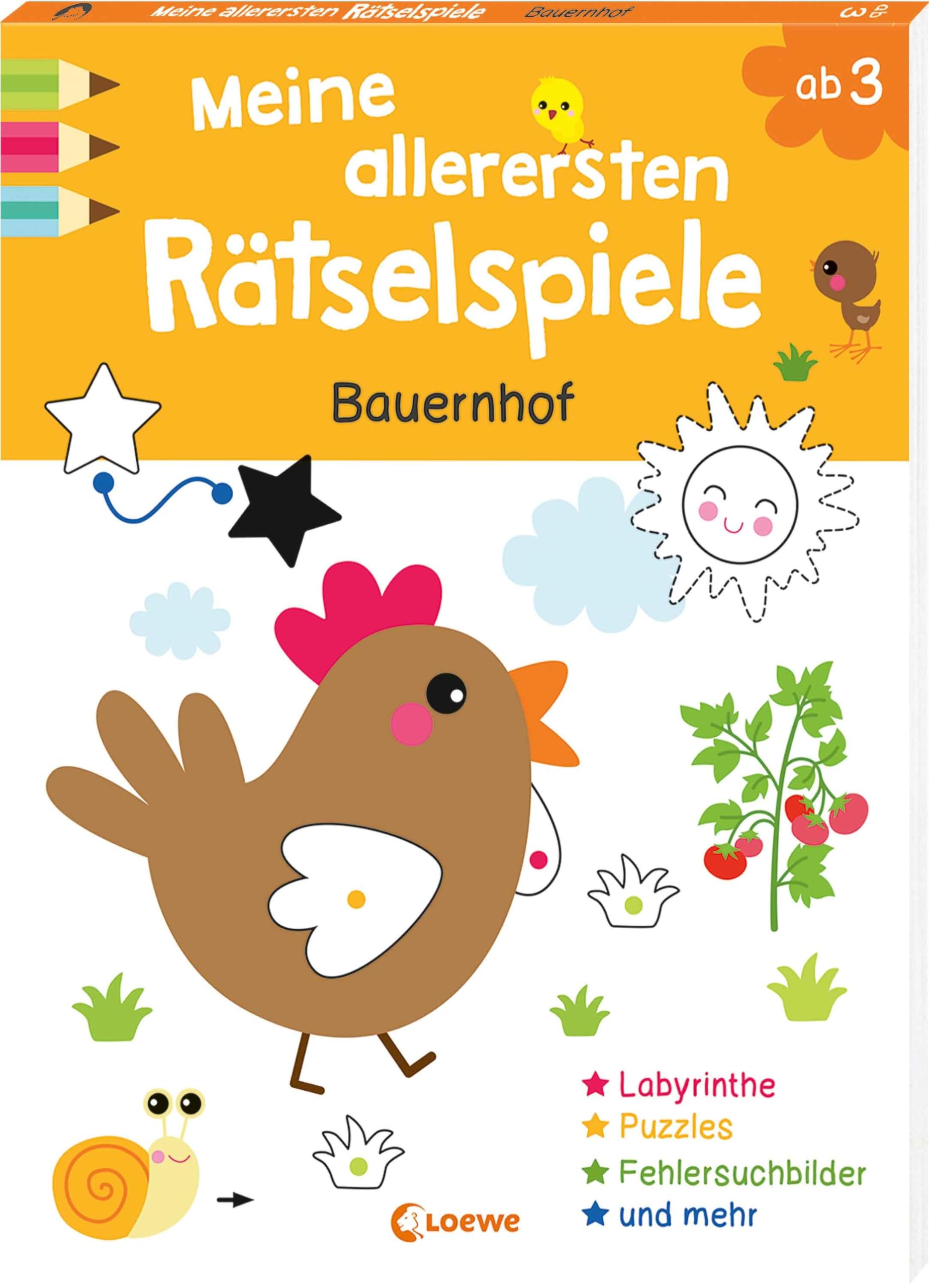 Meine allerersten Rätselspiele - Bauernhof Garden & Plants