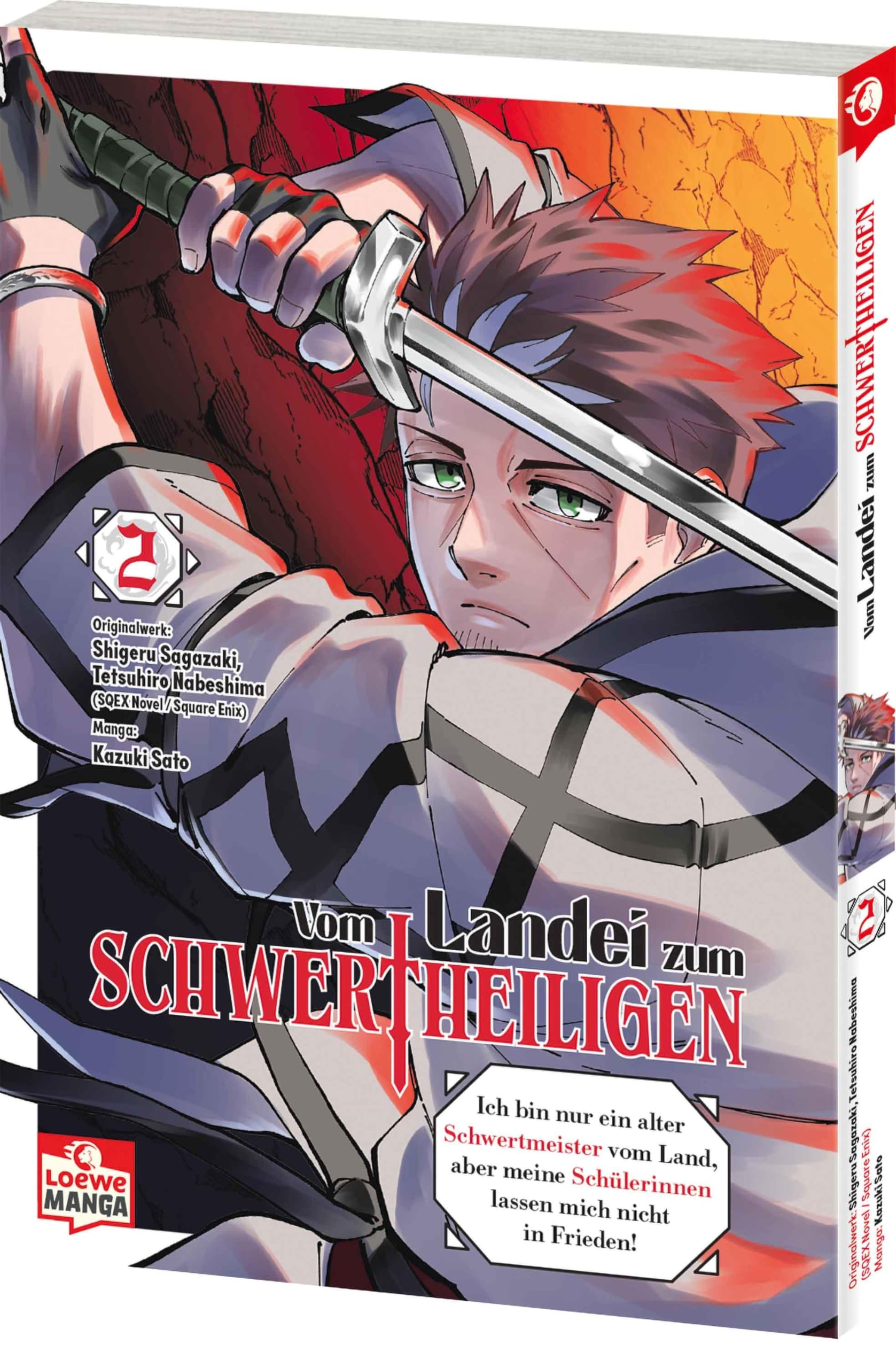 Vom Landei zum Schwertheiligen - Ich bin nur ein alter Schwertmeister vom Land, aber meine Schülerinnen lassen mich nicht in Frieden! 02 Manga