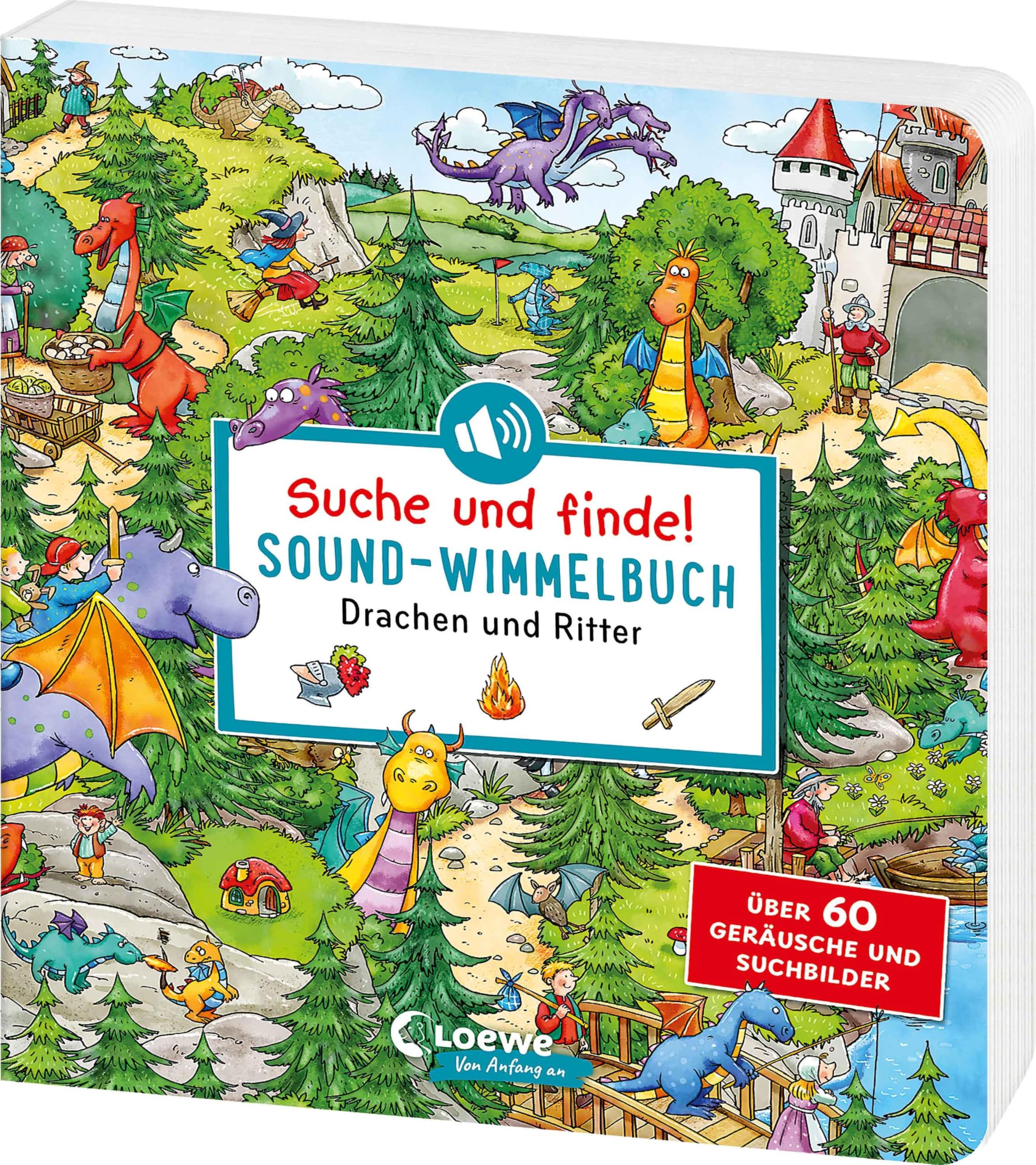 Suche und finde! Sound-Wimmelbuch - Drachen und Ritter Parents & Children