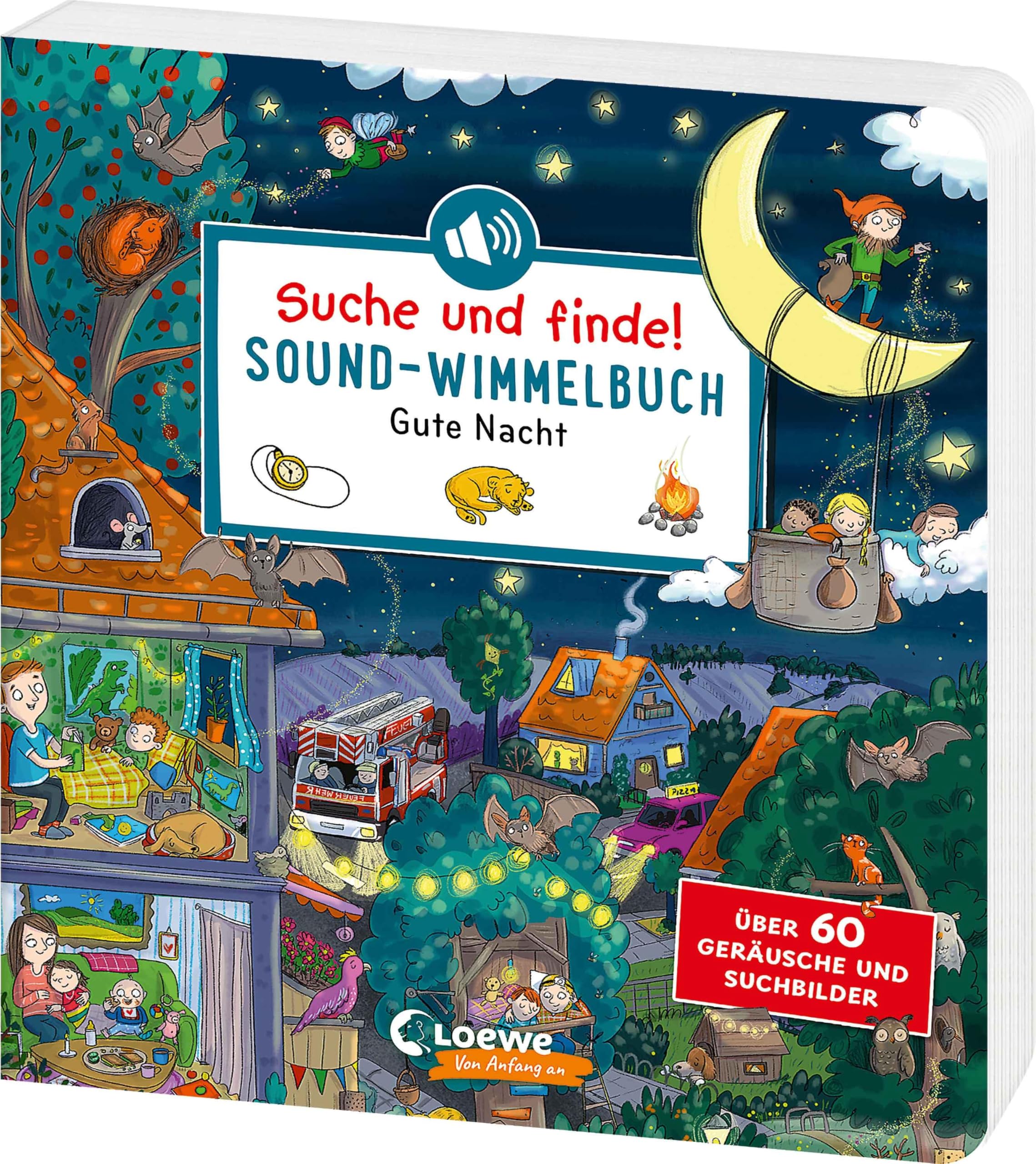 Suche und finde! Sound-Wimmelbuch - Gute Nacht Parents & Children