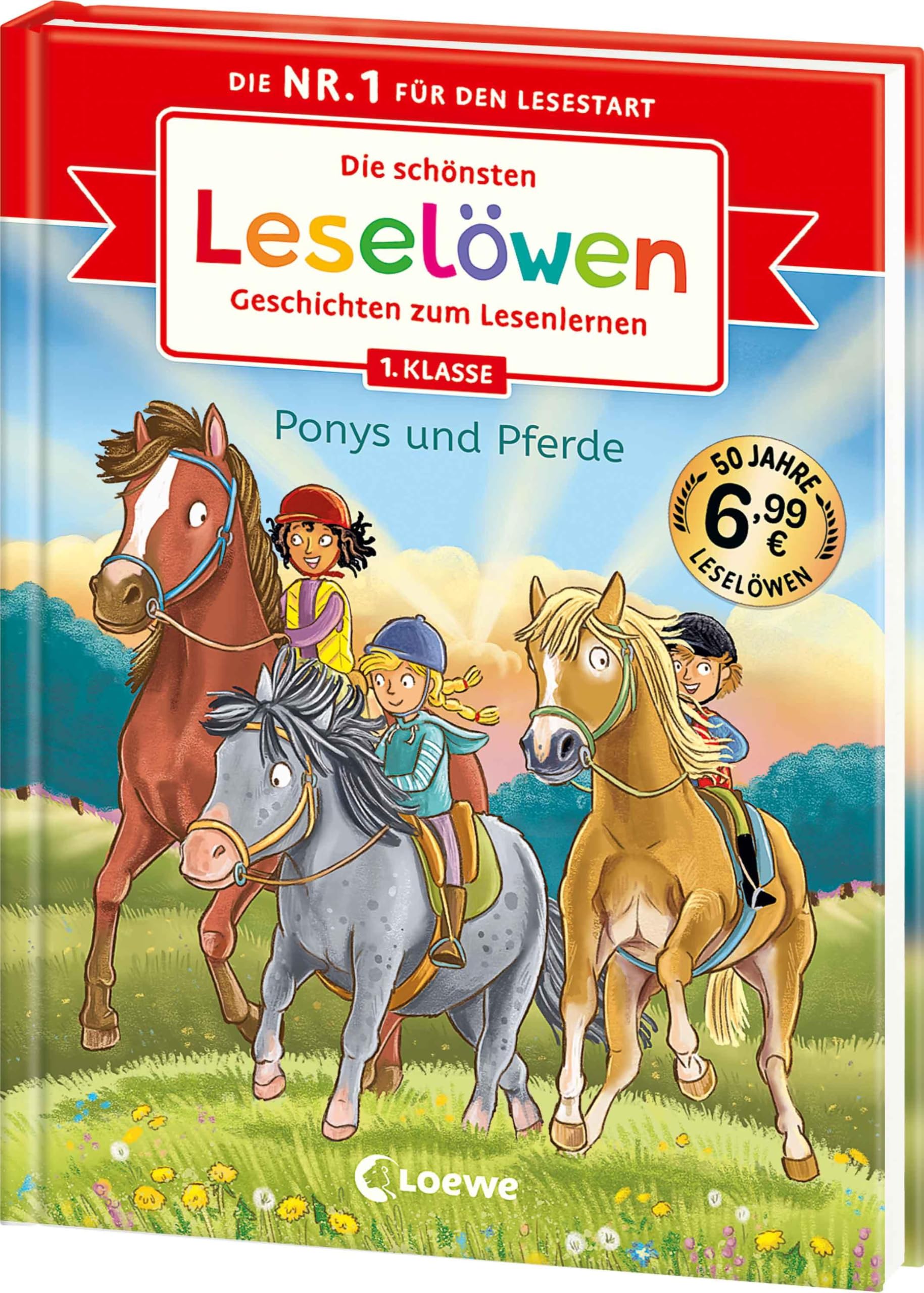 Die schönsten Leselöwen-Geschichten zum Lesenlernen - Ponys und Pferde Pets