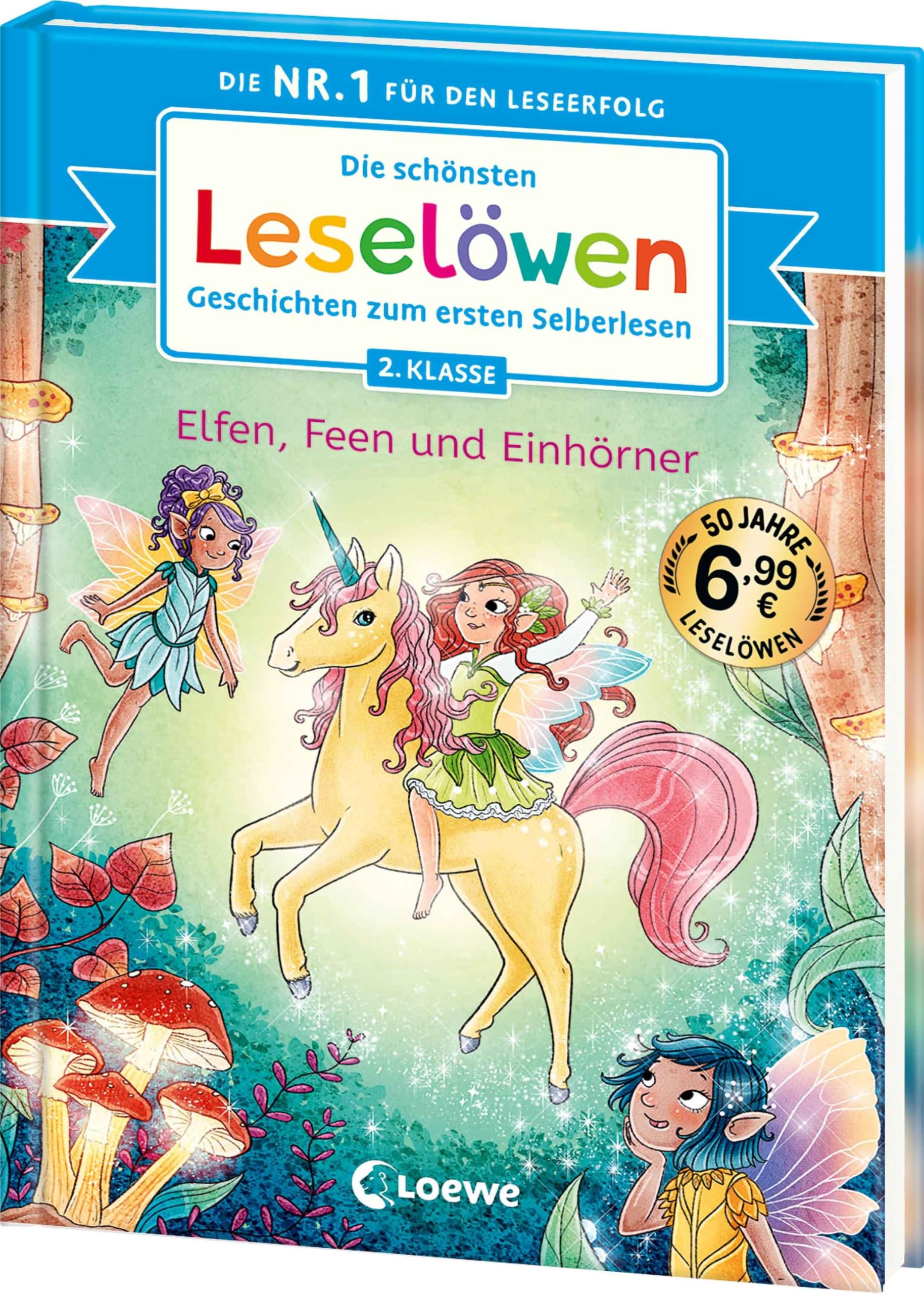Die schönsten Leselöwen-Geschichten zum ersten Selberlesen - Elfen, Feen und Einhörner Novels & Short Stories