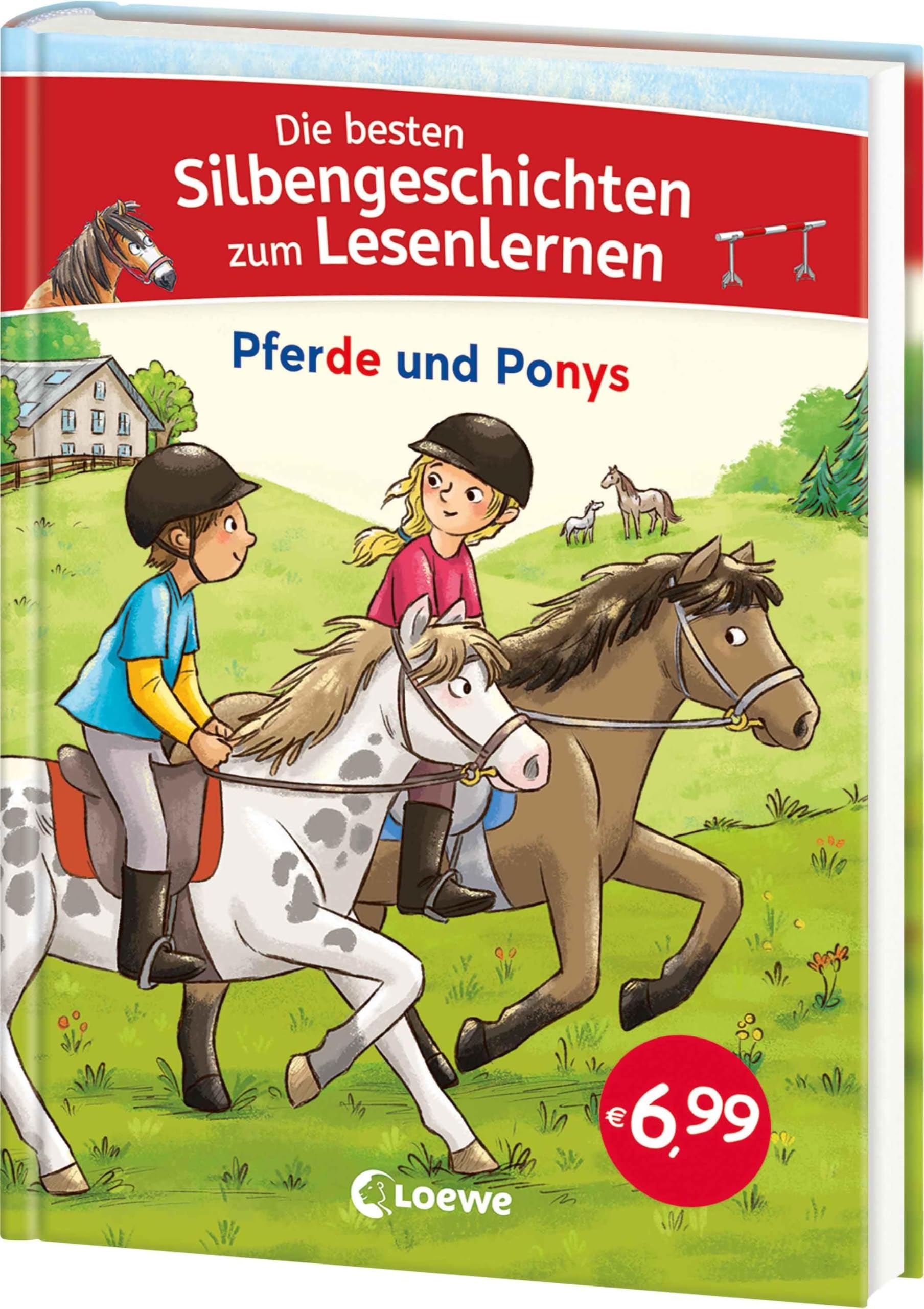 Die besten Silbengeschichten zum Lesenlernen - Pferde und Ponys Pets