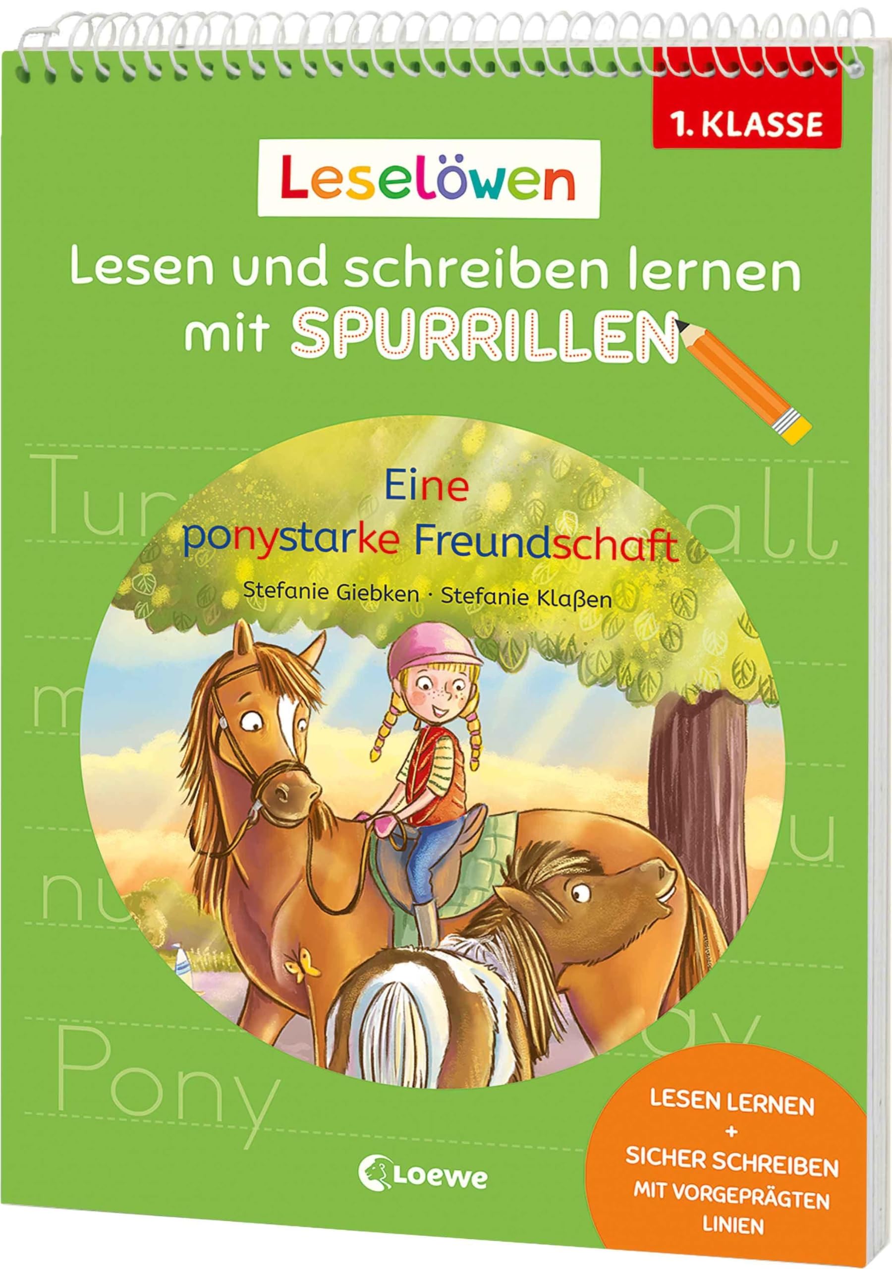 Leselöwen - Lesen und schreiben lernen mit Spurrillen - Eine ponystarke Freundschaft School books