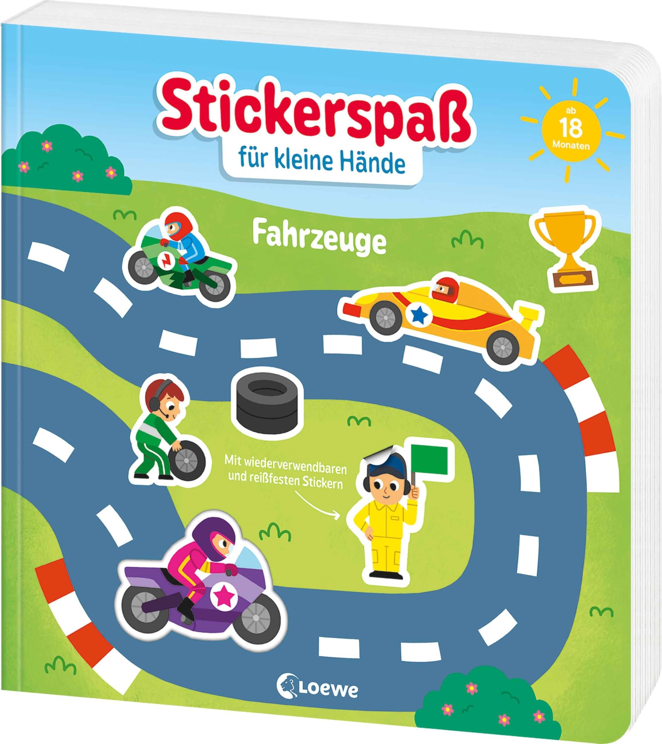 Stickerspaß für kleine Hände - Fahrzeuge Business & Technology
