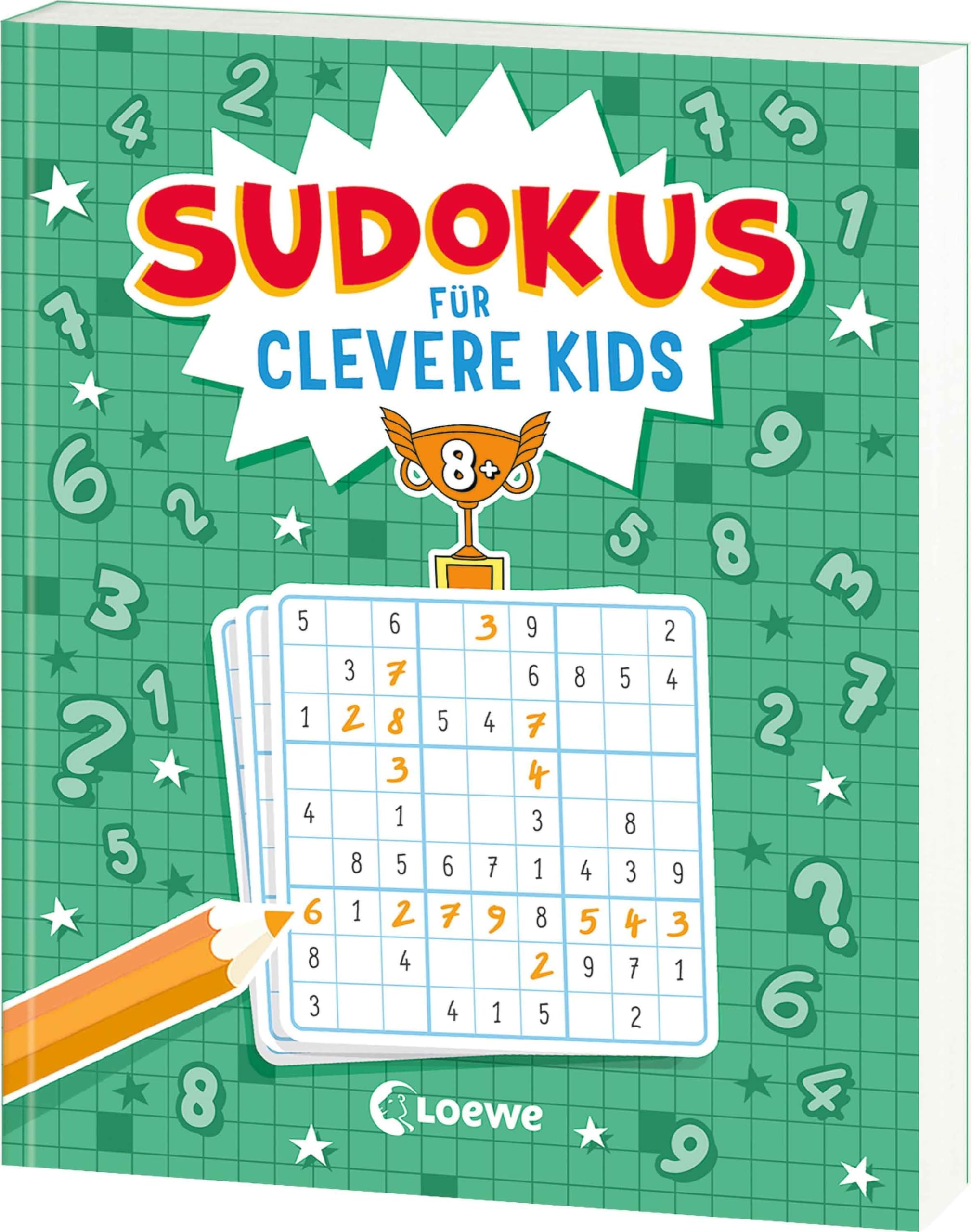 Sudokus für clevere Kids 8+ [grün] School books
