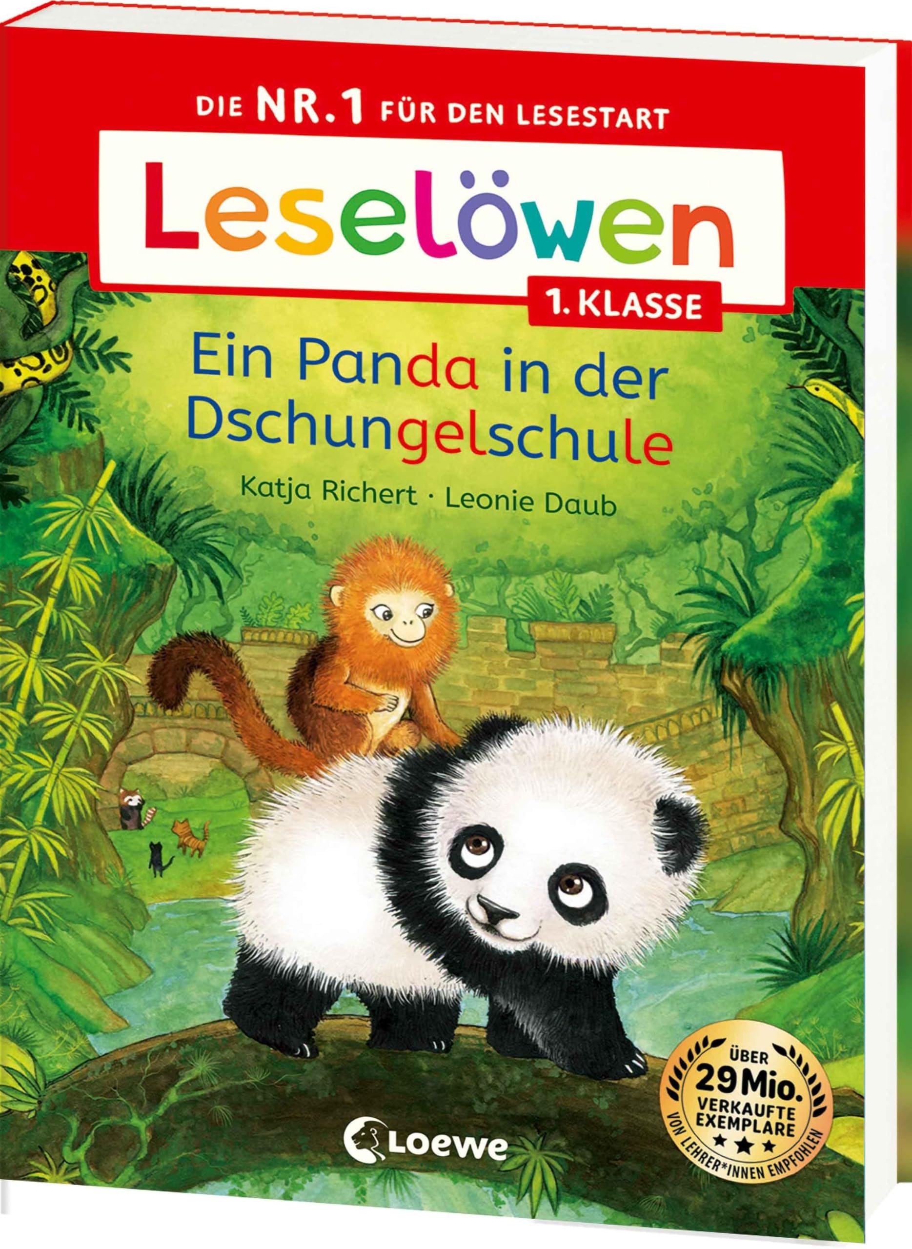 Leselöwen 1. Klasse - Ein Panda in der Dschungelschule Non-fiction