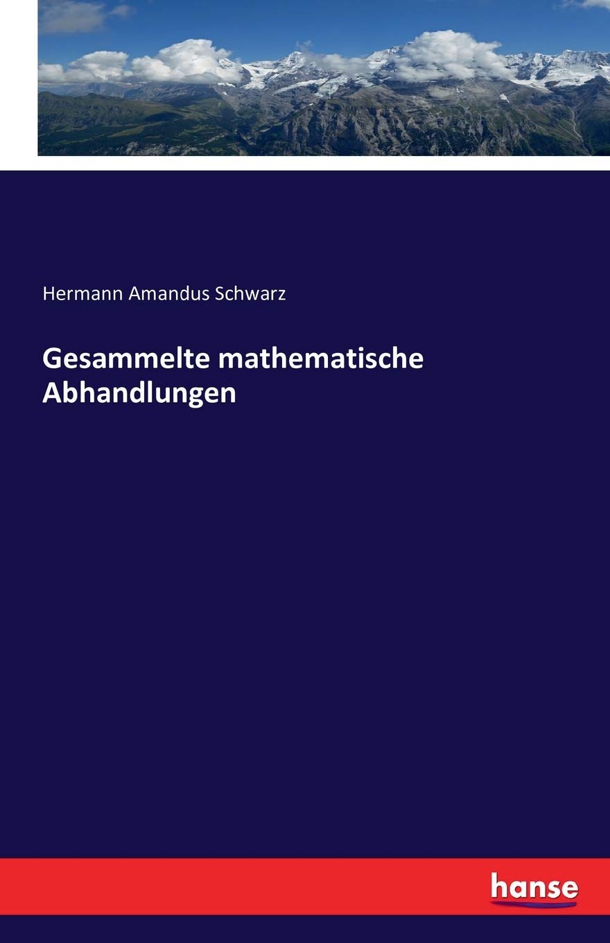 Gesammelte mathematische Abhandlungen Business & Technology