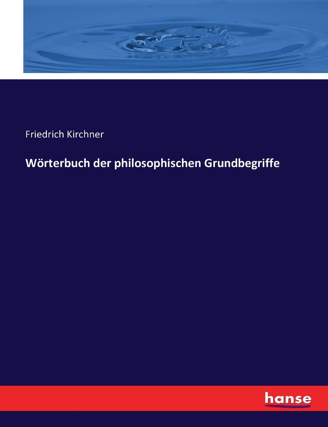 Wörterbuch der philosophischen Grundbegriffe Books