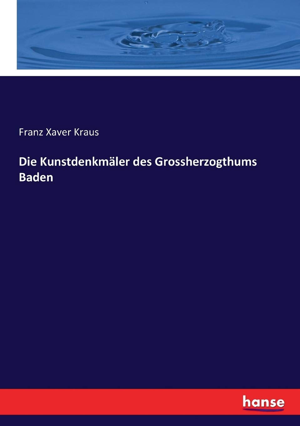 Die Kunstdenkmäler des Grossherzogthums Baden Books