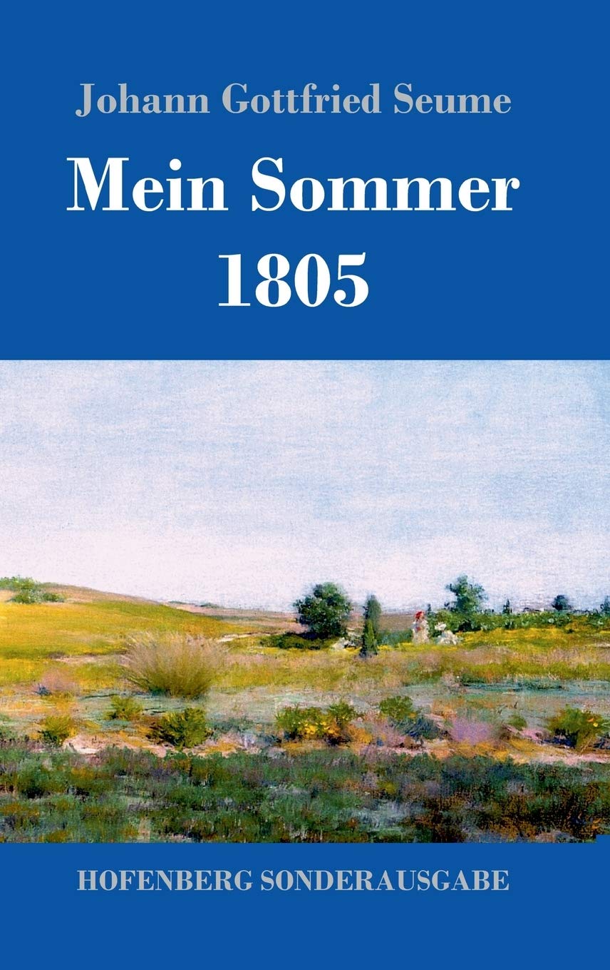 Mein Sommer 1805 Contemporary literature