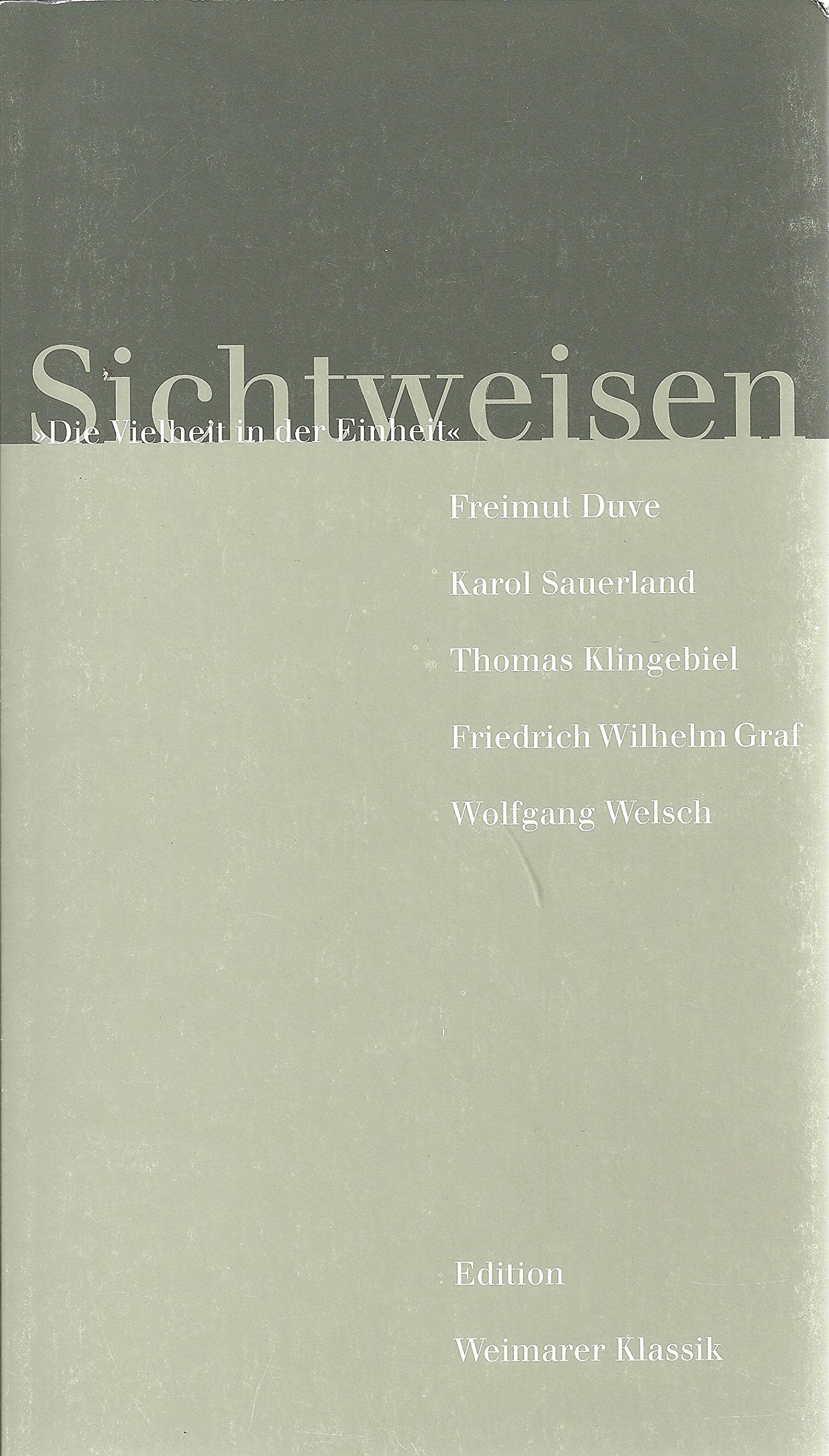Die Vielheit in der Einheit: Hrsg. v. d. DG Bank Frankfurt/M. Mit Beitr. v. Freimut Duve, Karol Sauerland, Thomas Klingebiel u.a. Politics & History
