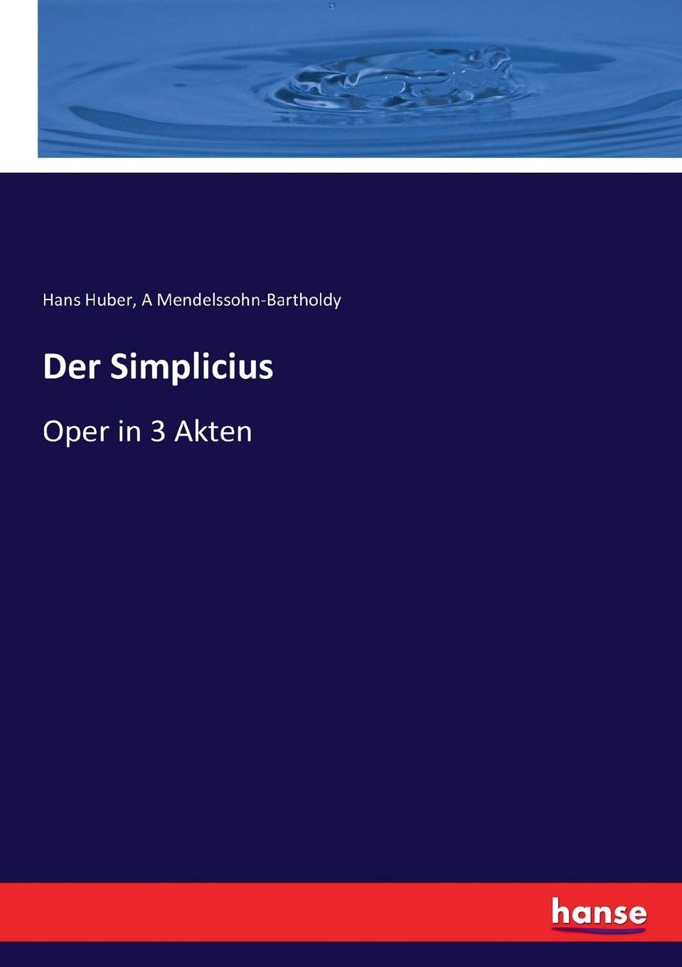 Product Image: Der Simplicius: Oper in 3 Akten