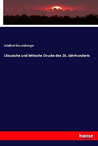 Litauische und lettische Drucke des 16. Jahrhunderts Books