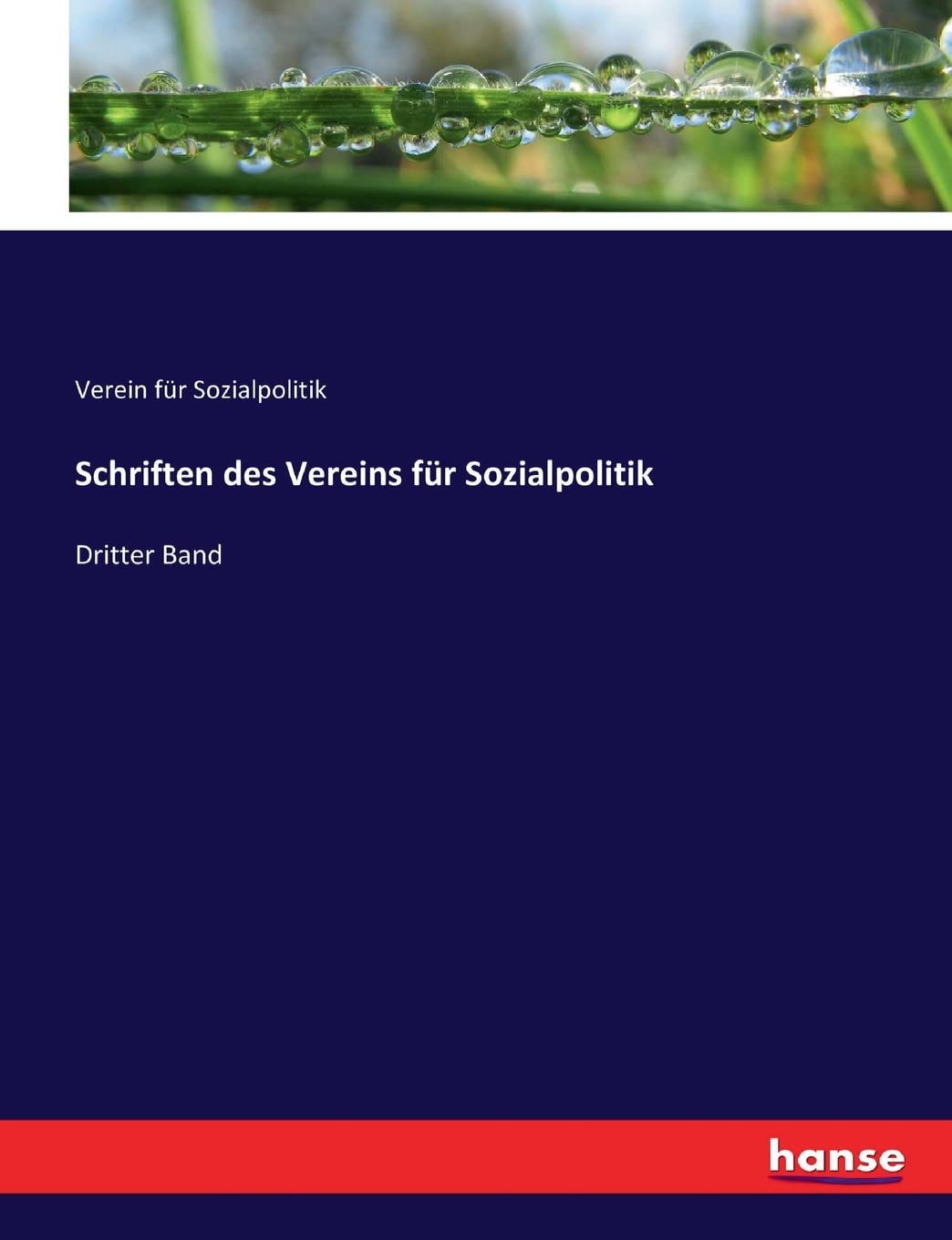 Schriften des Vereins für Sozialpolitik Law
