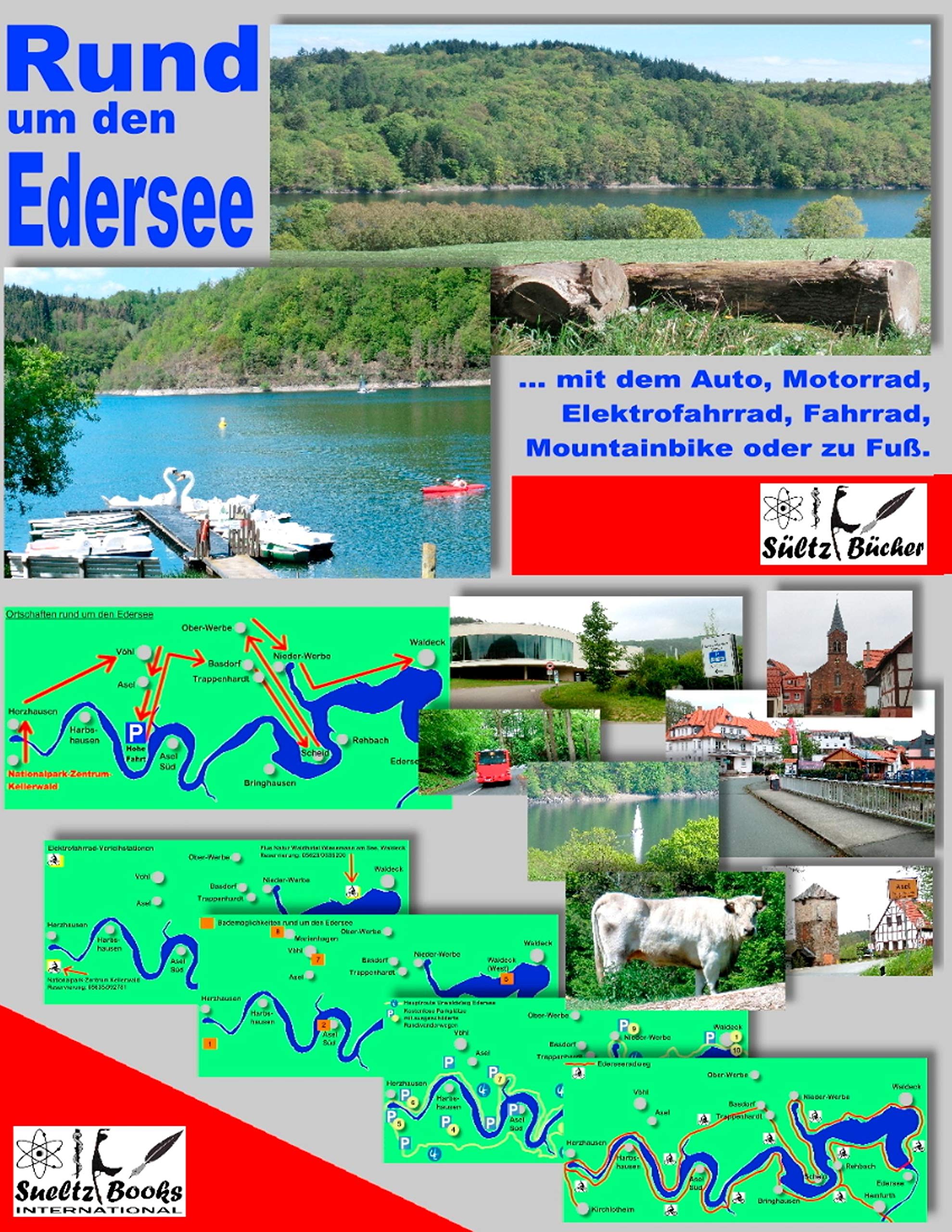 Rund um den Edersee... mit dem Auto, Motorrad, Elektrofahrrad, Fahrrad, Mountainbike oder zu Fuß Leisure, Home & Garden