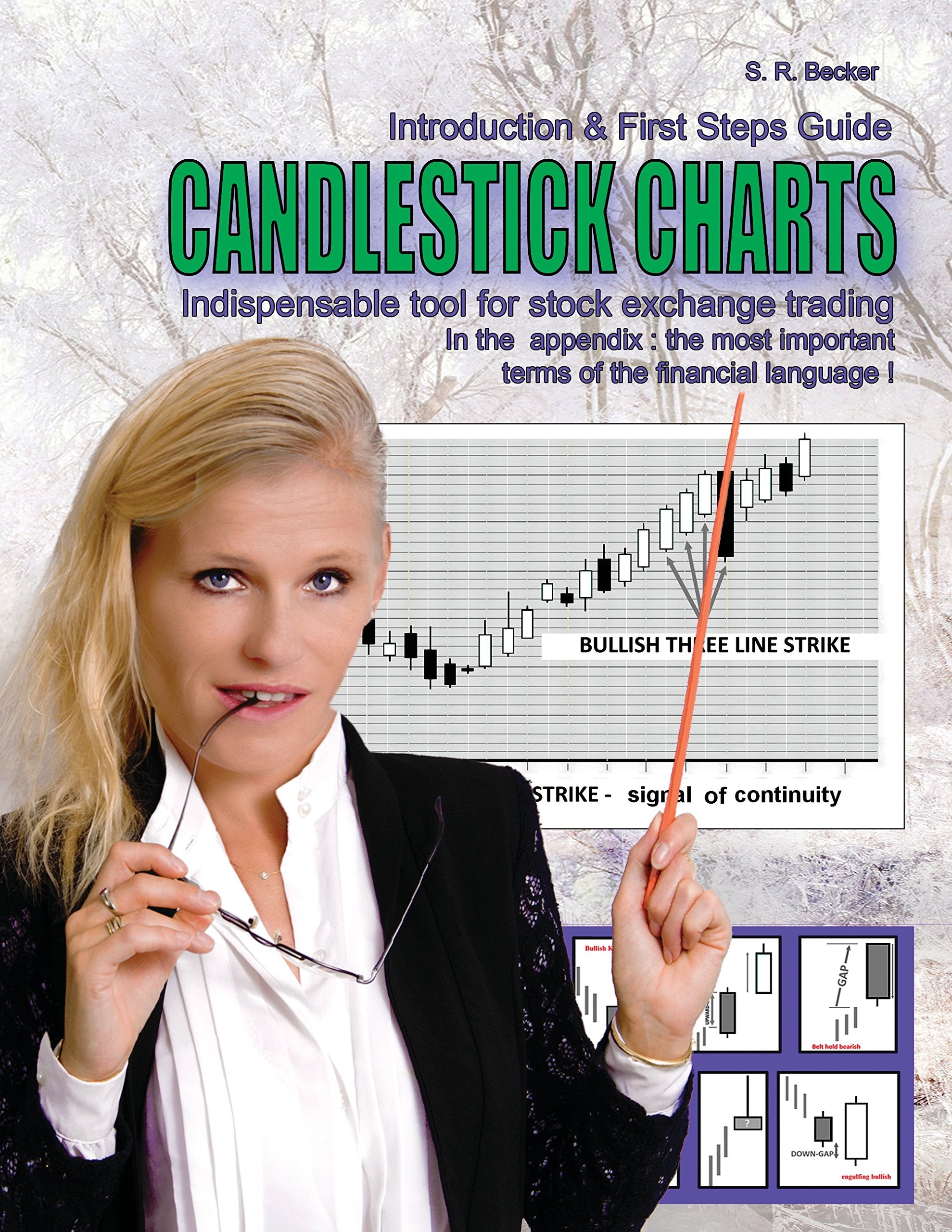 Candlestick Charts - Indispensable tool for stock exchange trading: Introduction and First Steps Guide with lexicon of the most financial language terms Law