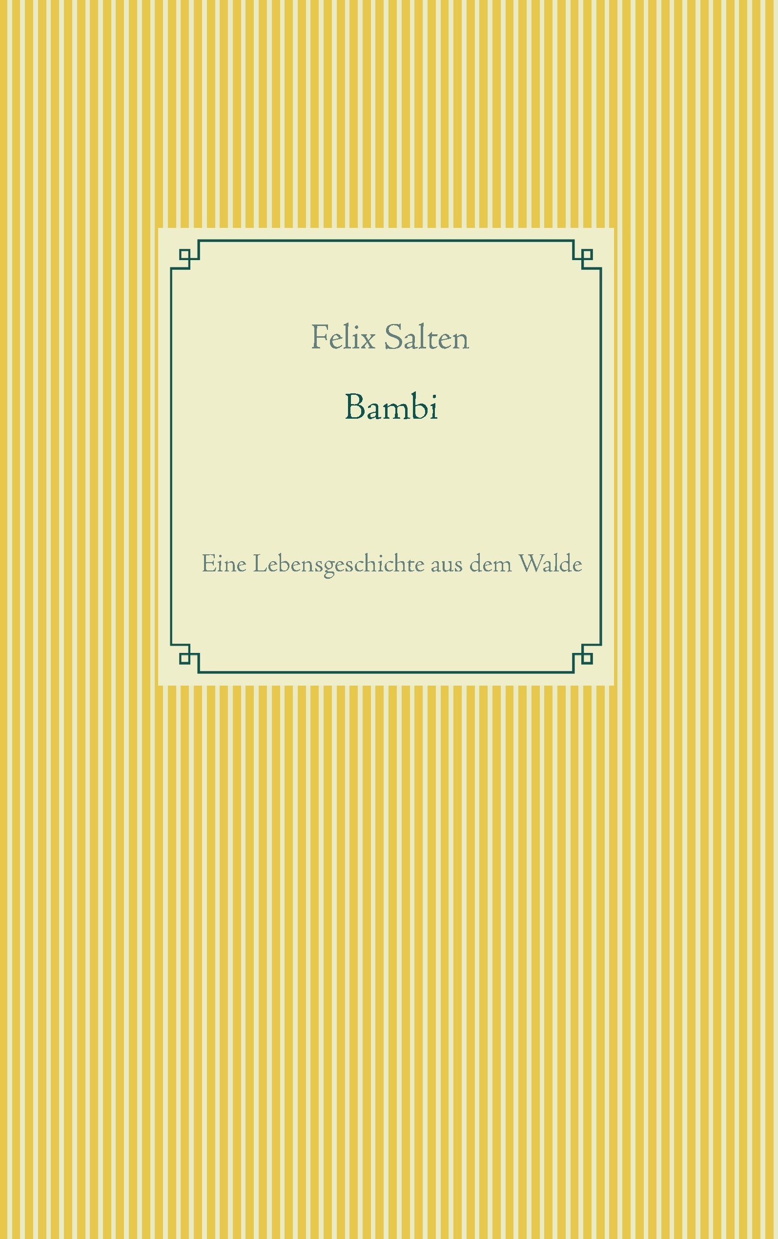 Bambi Contemporary literature Books