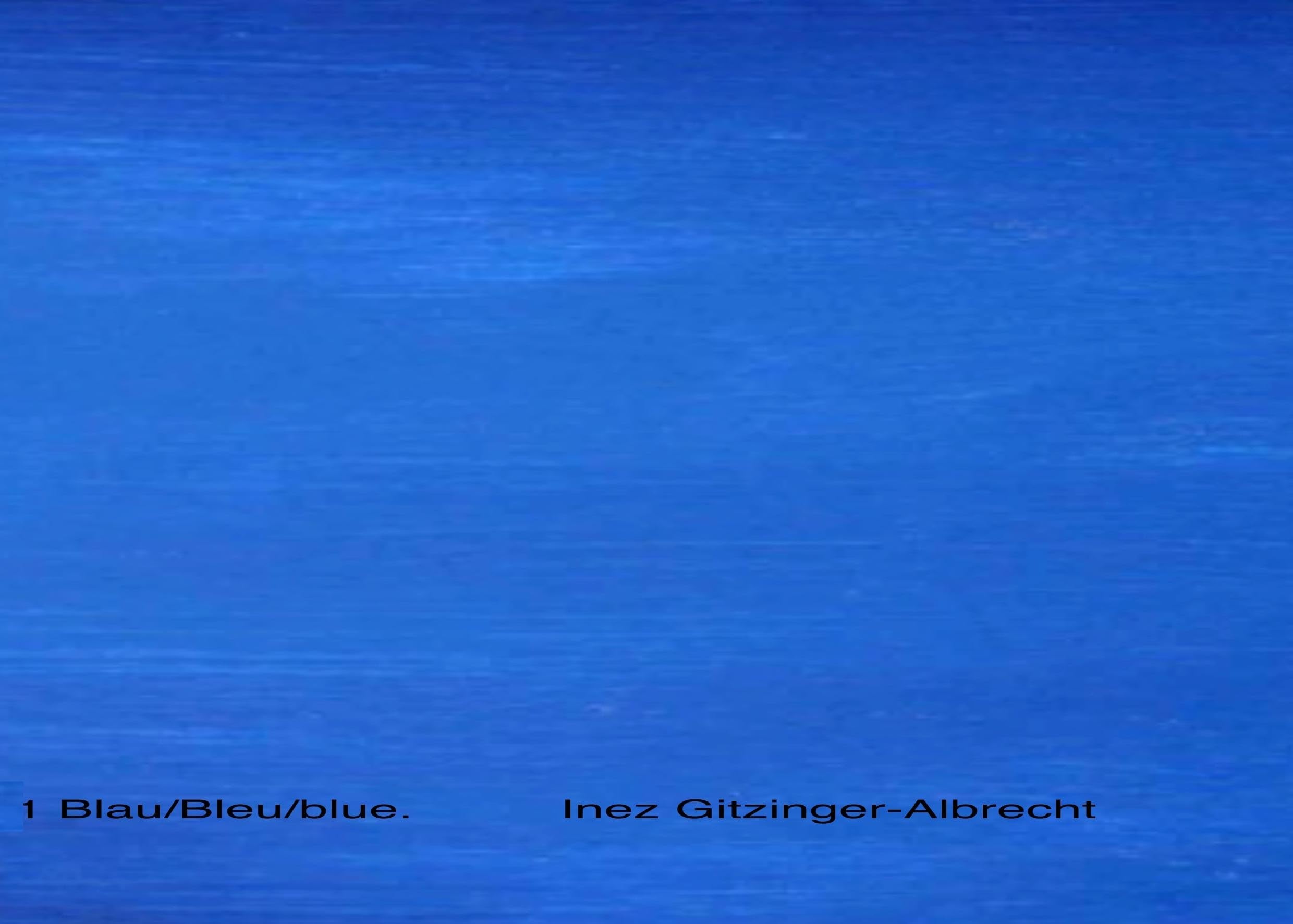 Product Image: Nr.1 Blau/blue/bleu
