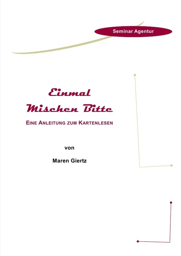 Einmal Mischen Bitte "Anleitung für Lenormandkarten": Lernen Religion & Esotericism