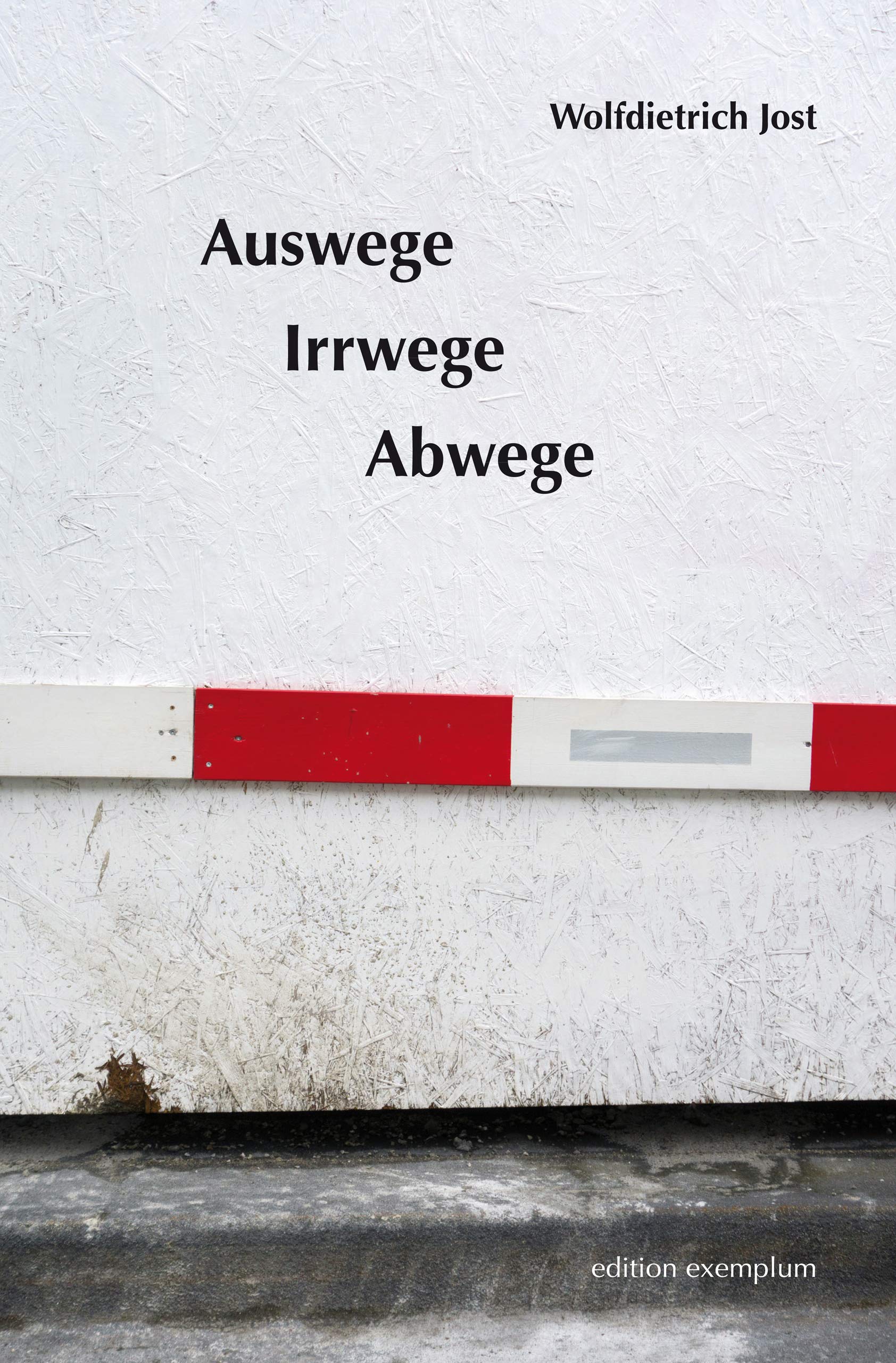 Auswege, Irrwege, Abwege (Edition Exemplum) Essays & Short Stories