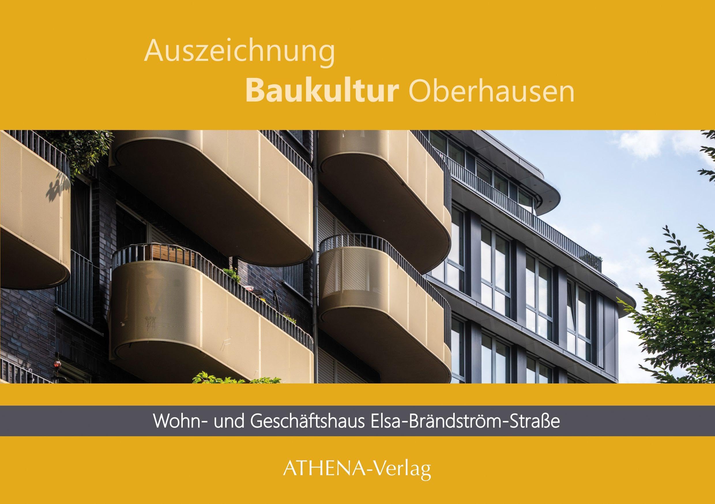 Auszeichnung Baukultur Oberhausen: Wohn- und Geschäftshaus Elsa-Brandström-Straße Architecture