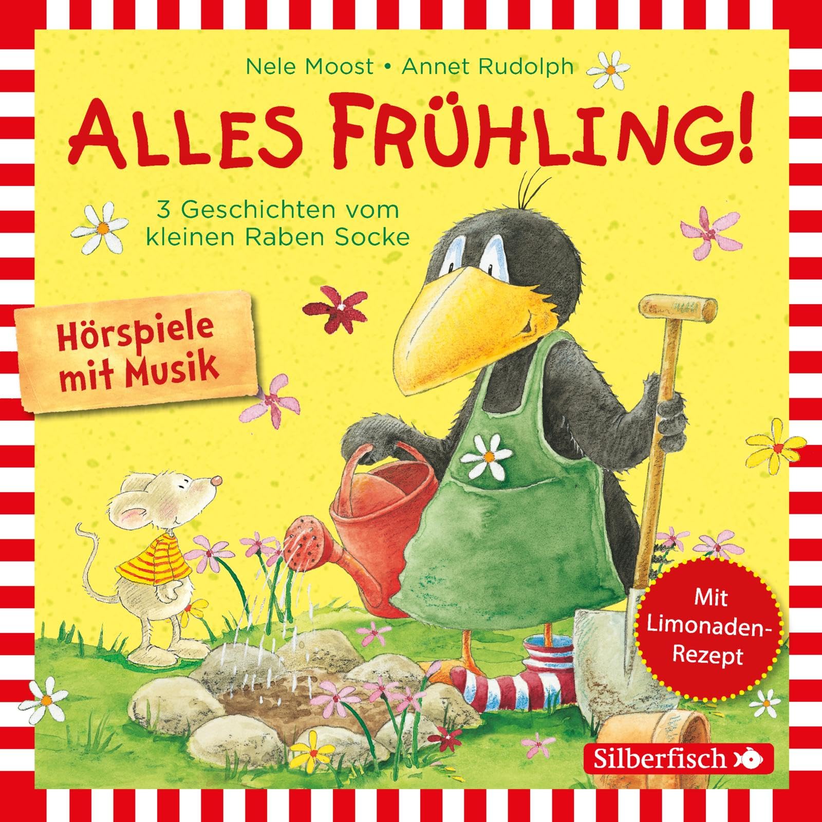 Alles Frühling!: Alles Freunde!, Alles wächst!, Alles gefärbt! (Der kleine Rabe Socke): Drei Geschichten vom kleinen Raben Socke: 1 CD Non-fiction