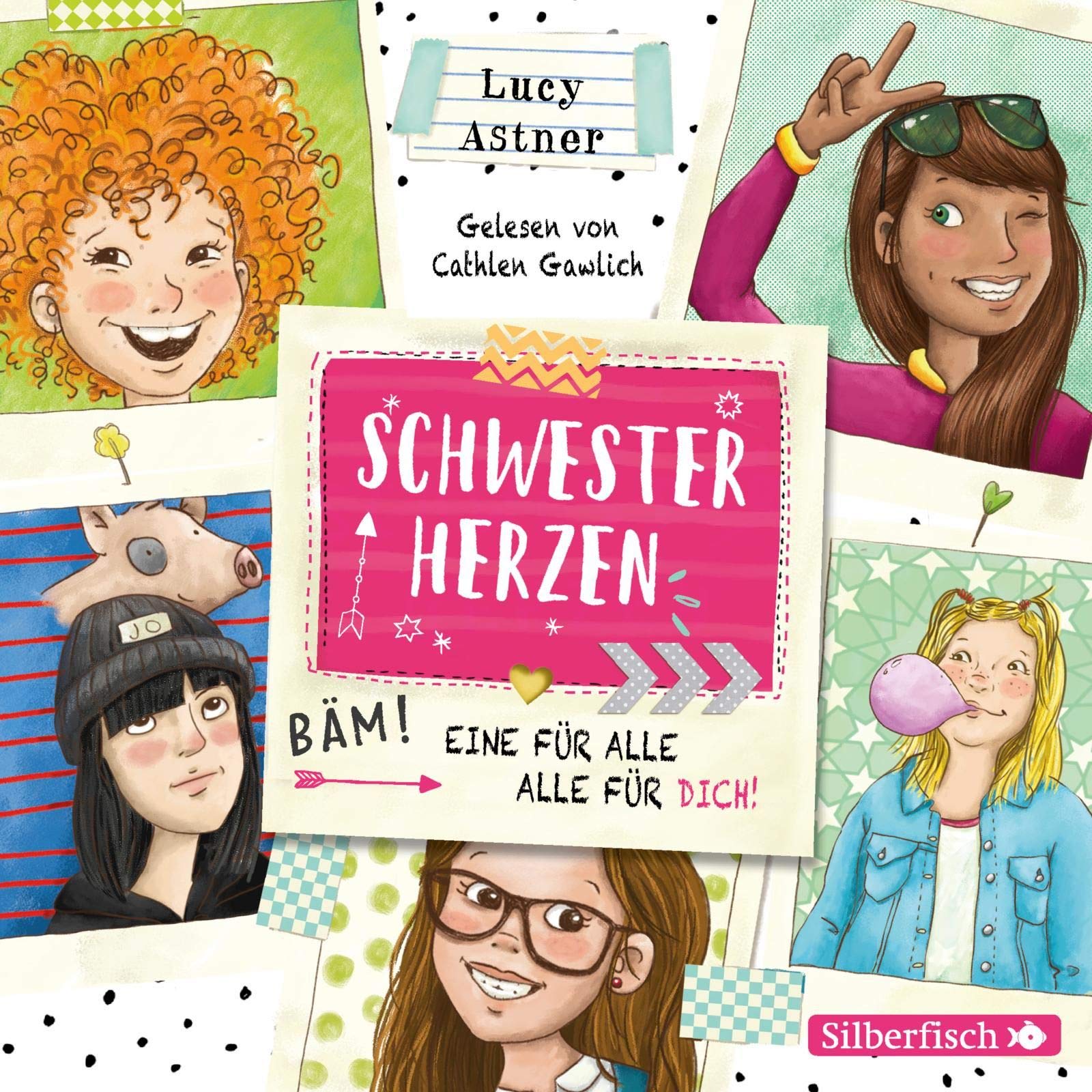 Schwesterherzen 1: Eine für alle, alle für DICH!: 2 CDs (1) Non-fiction