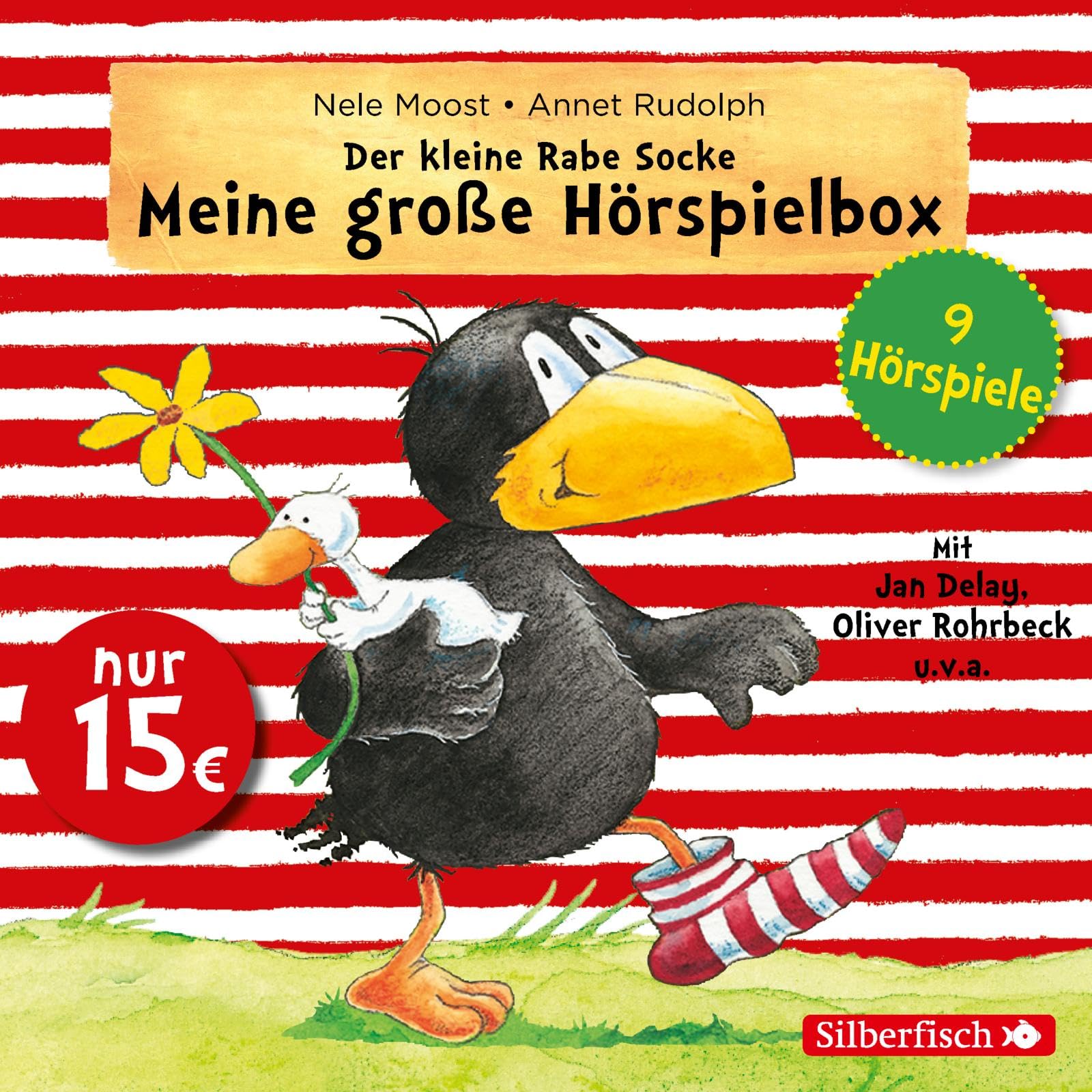 Der kleine Rabe Socke - Meine große Hörspielbox (9 Hörspiele) Books