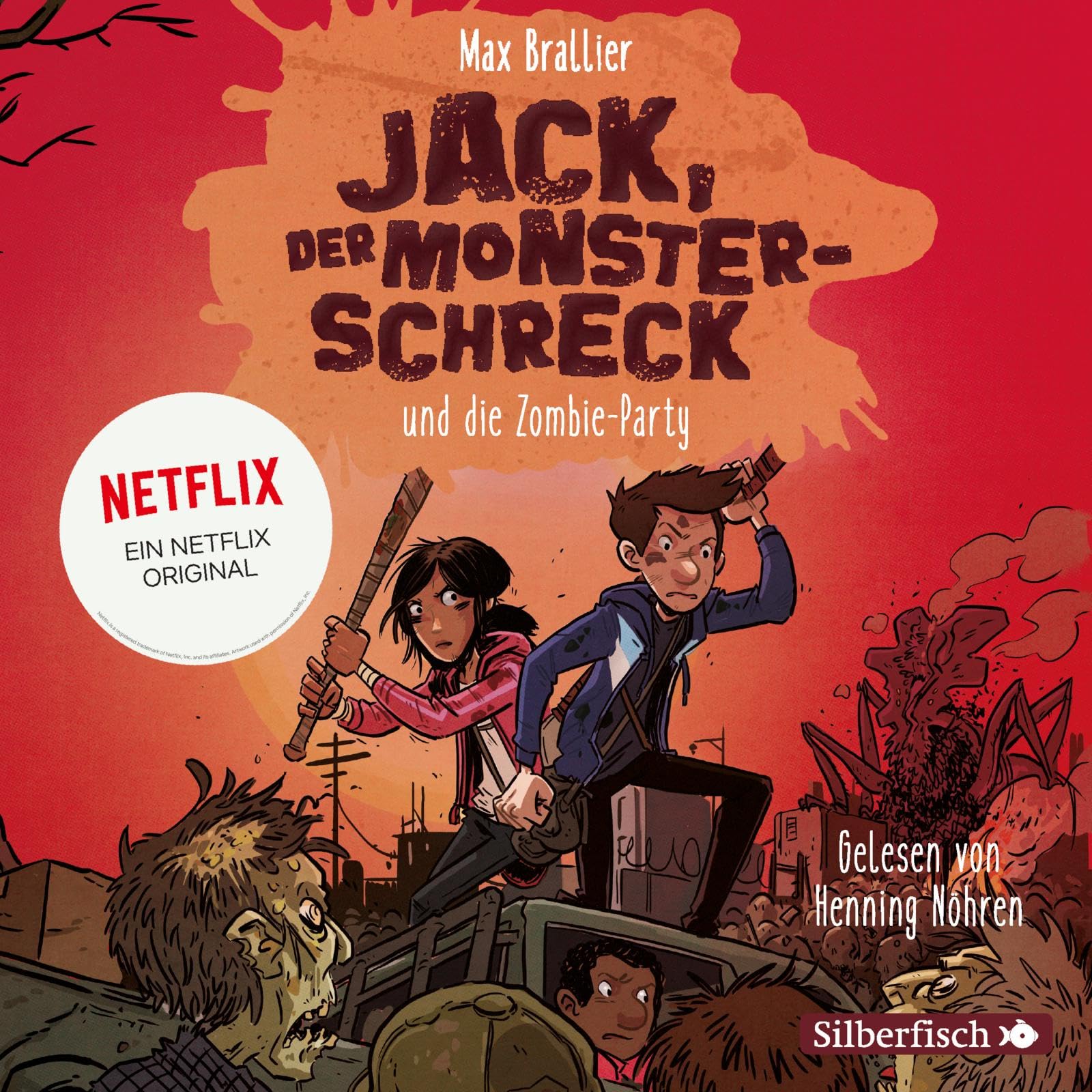 Jack, der Monsterschreck 2: Jack, der Monsterschreck, und die Zombie-Party: Ein Netflix-Original: 2 CDs (2) Horror & Mystery
