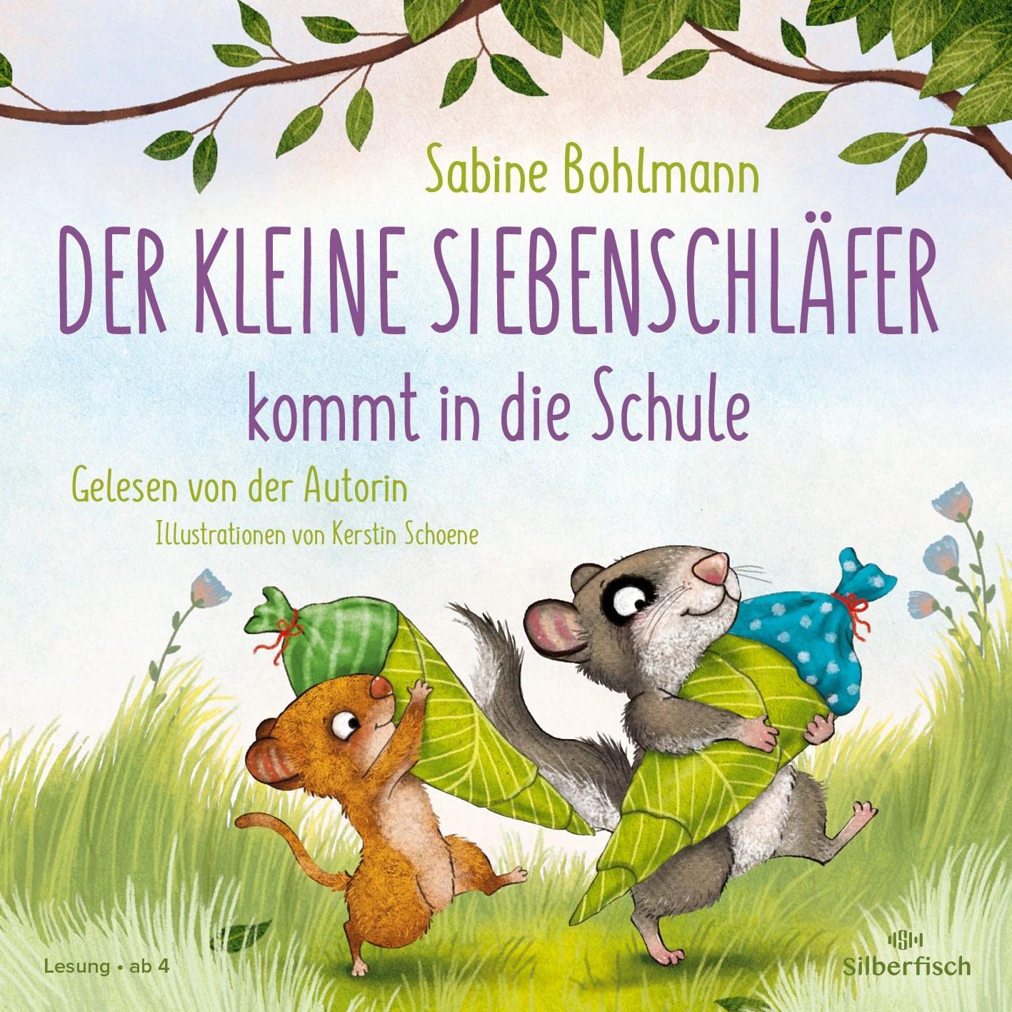 Der kleine Siebenschläfer: Der kleine Siebenschläfer kommt in die Schule: 1 CD Non-fiction