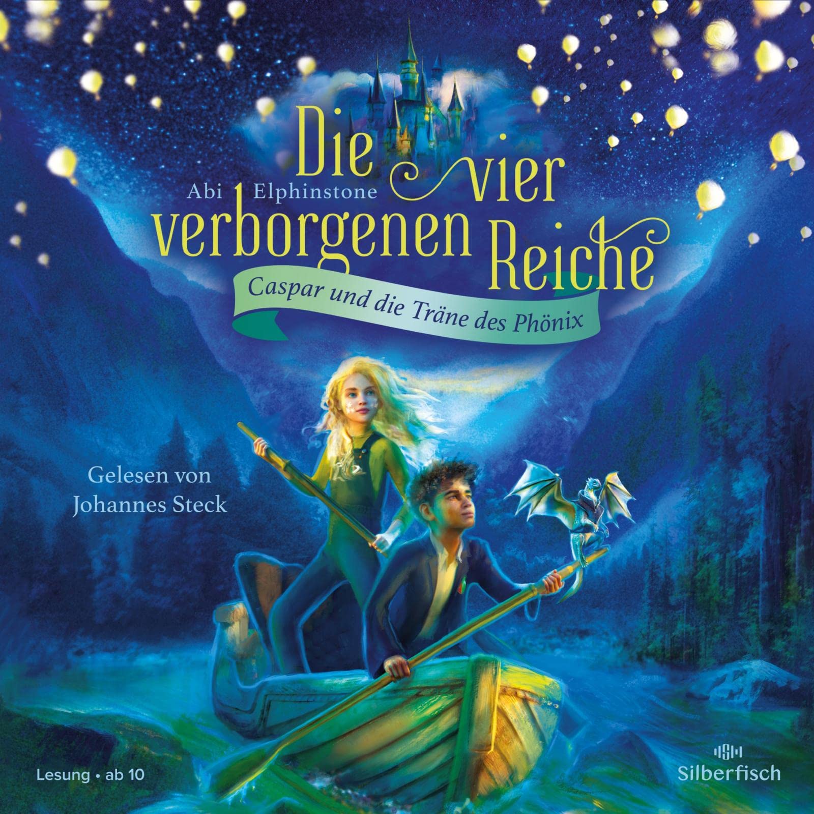Die vier verborgenen Reiche 1: Caspar und die Träne des Phönix: 5 CDs (1) Novels & Short Stories