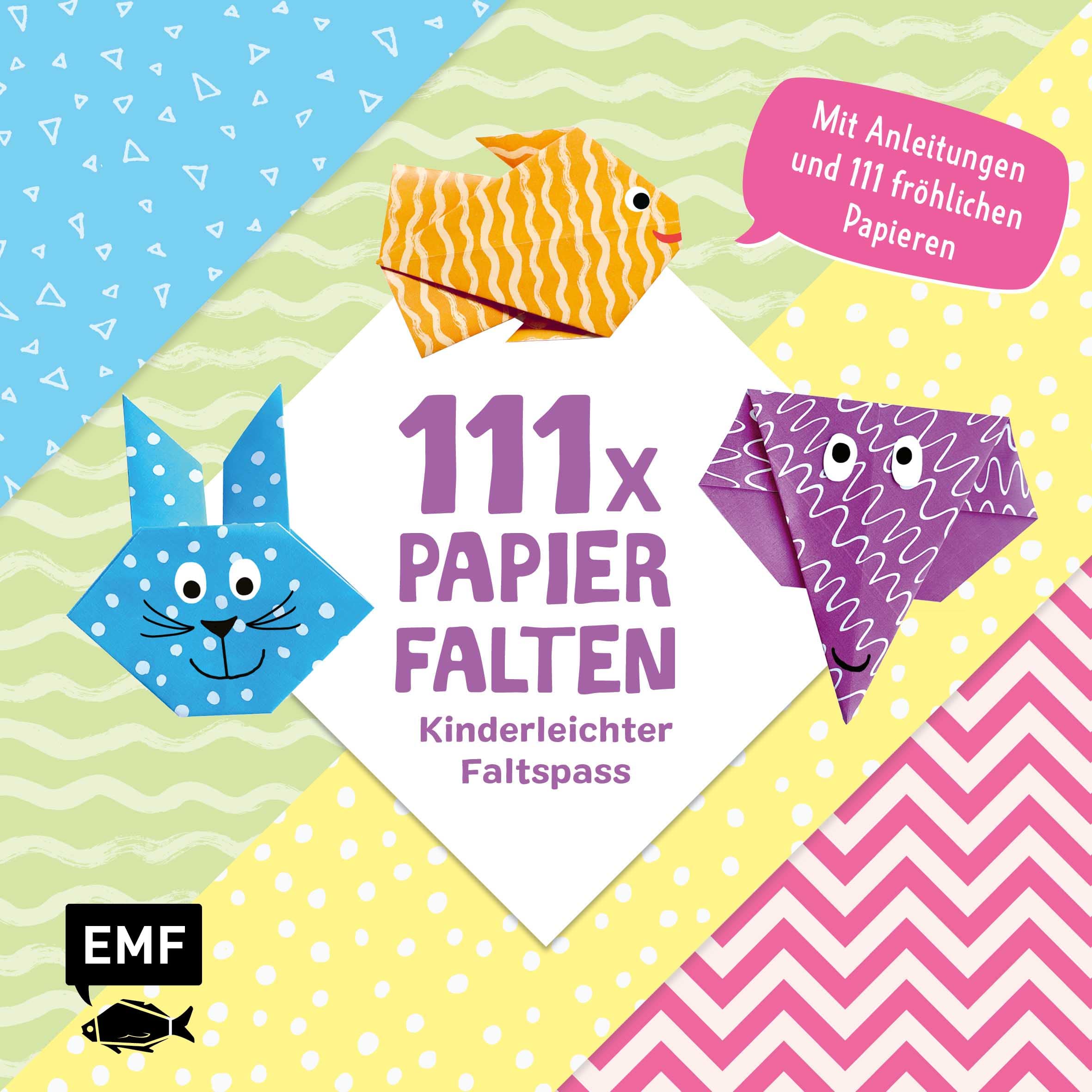 111 x Papierfalten - Kinderleichter Faltspaß Hobbies & Crafts