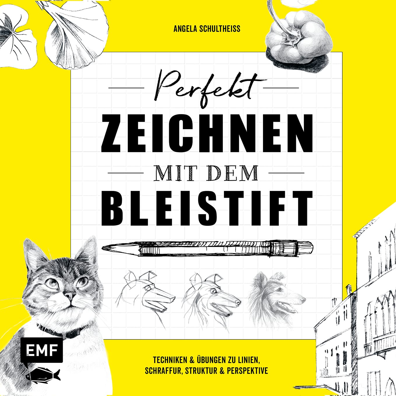 Perfekt zeichnen mit dem Bleistift: Techniken & Übungen zu Linien, Schraffur, Struktur & Perspektive Arts & Music