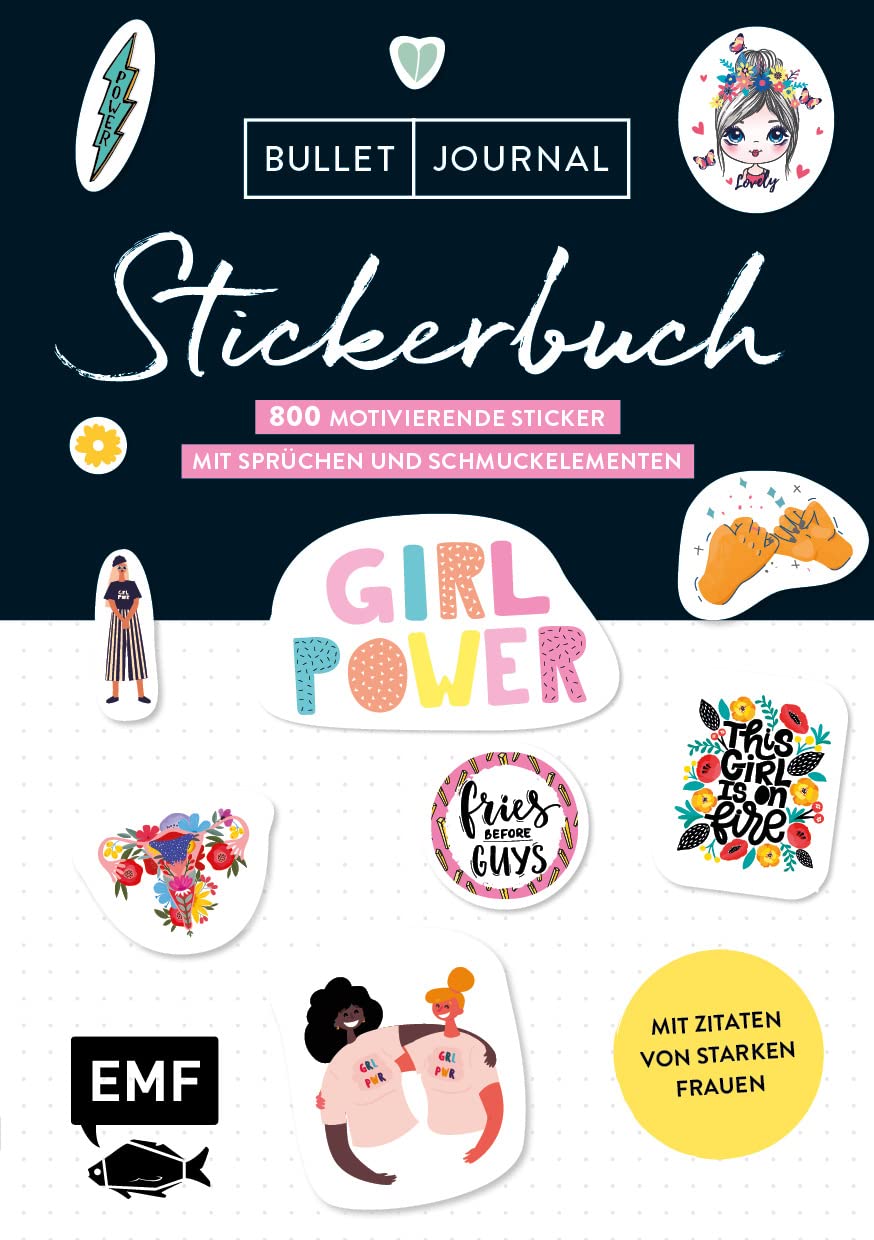 Product Image: Bullet Journal - Stickerbuch: Girlpower