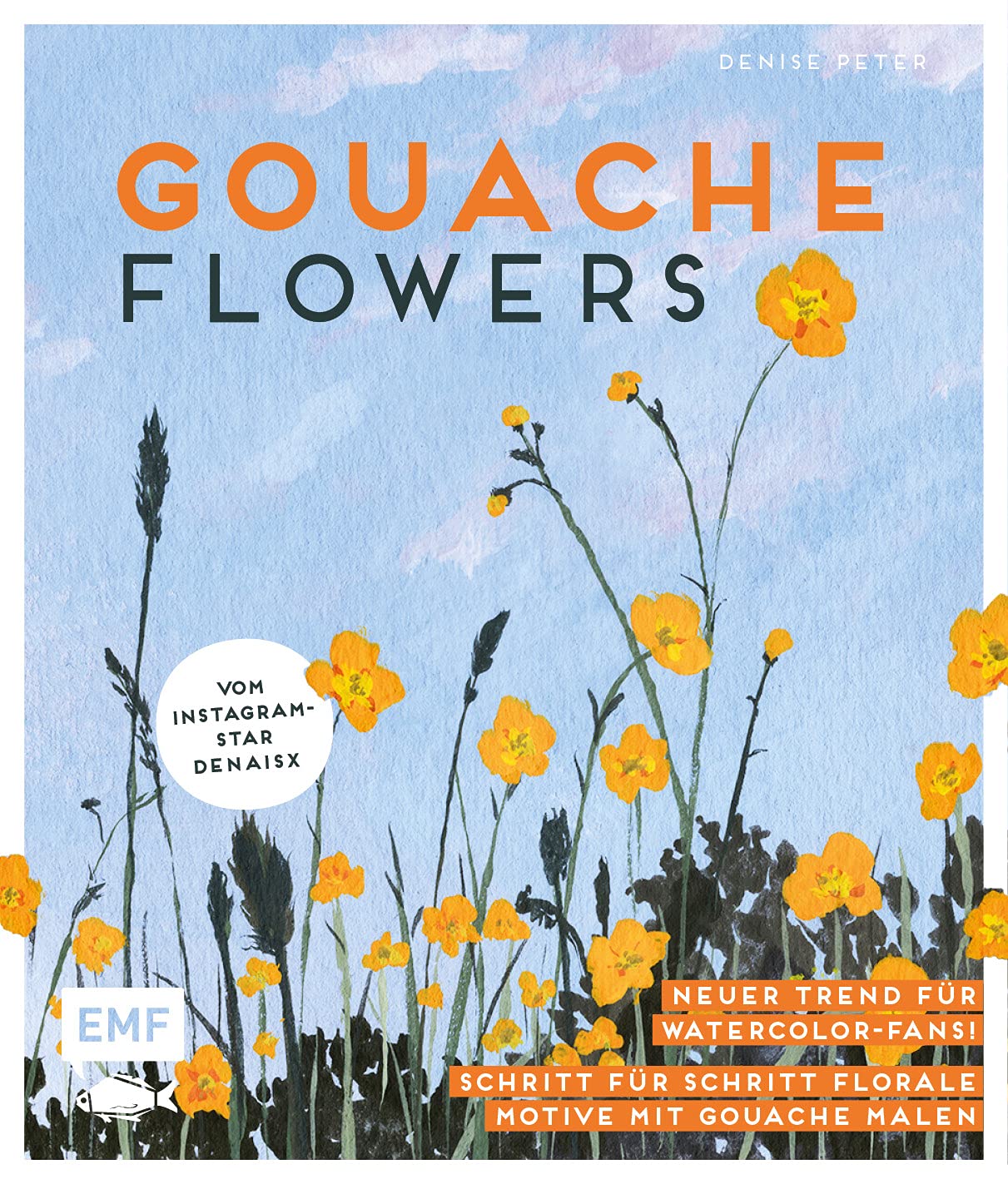 Gouache Flowers - Vom Instagram-Star denaisx Film, Art & Culture