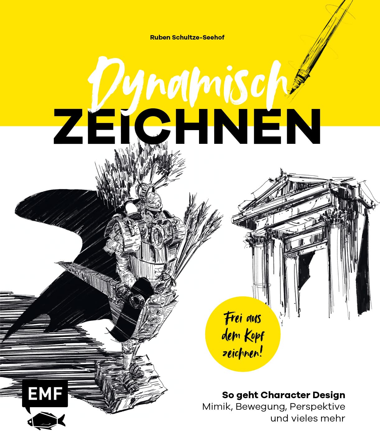Dynamisch zeichnen – Frei aus dem Kopf skizzieren: So geht Character Design: Mimik, Bewegung, Perspektive und vieles mehr Arts & Music
