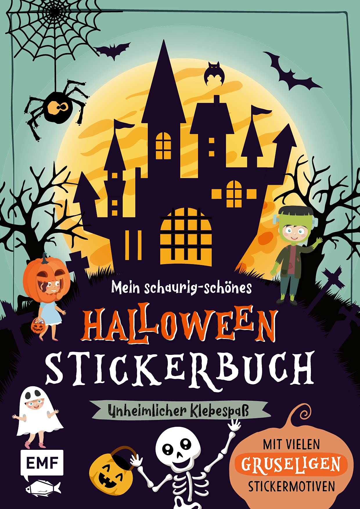 Mein schaurig-schönes Halloween-Stickerbuch – Mit über 500 Stickermotiven: Unheimlicher Klebespaß Leisure, Home & Garden