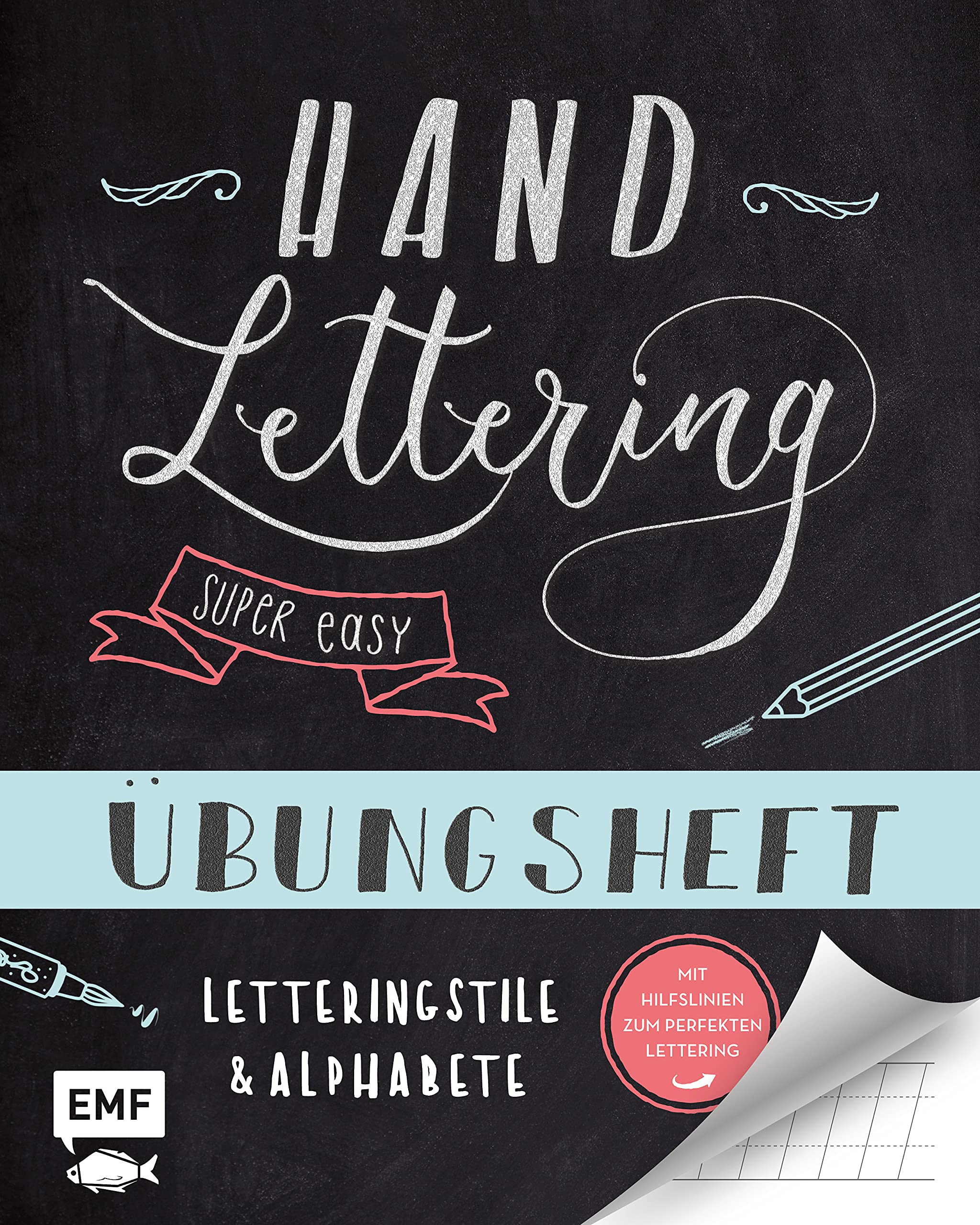 Handlettering - Super easy! Übungsheft Film, Art & Culture