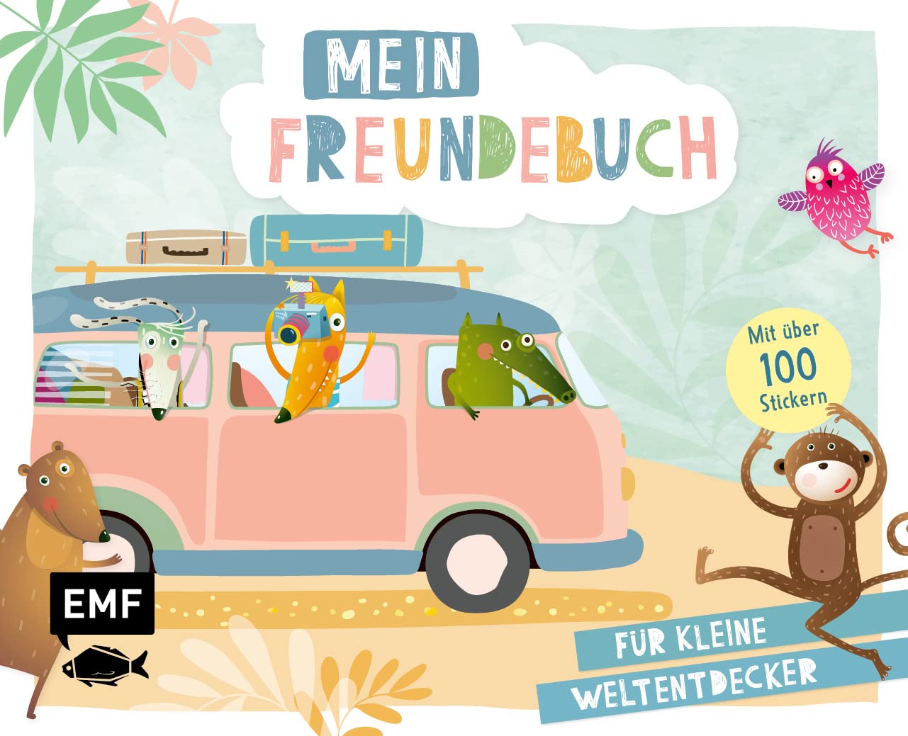Mein Freundebuch - Mit über 100 Stickern für kleine Weltentdecker Living & Furnishing