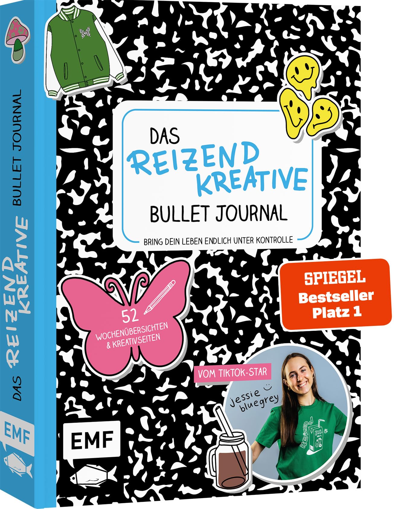 Das reizend kreative Bullet Journal - vom TikTok-Star jessiebluegrey - Bring dein Leben endlich unter Kontrolle Film, Art & Culture