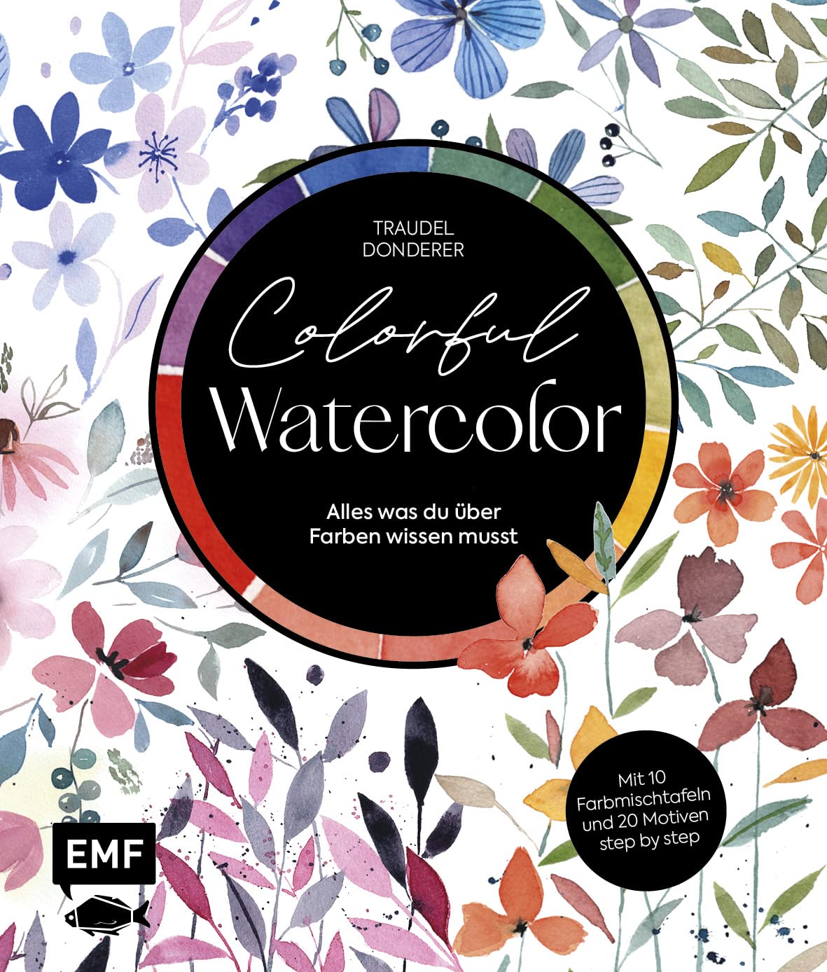 Colorful Watercolor Second-hand books on film, art and culture