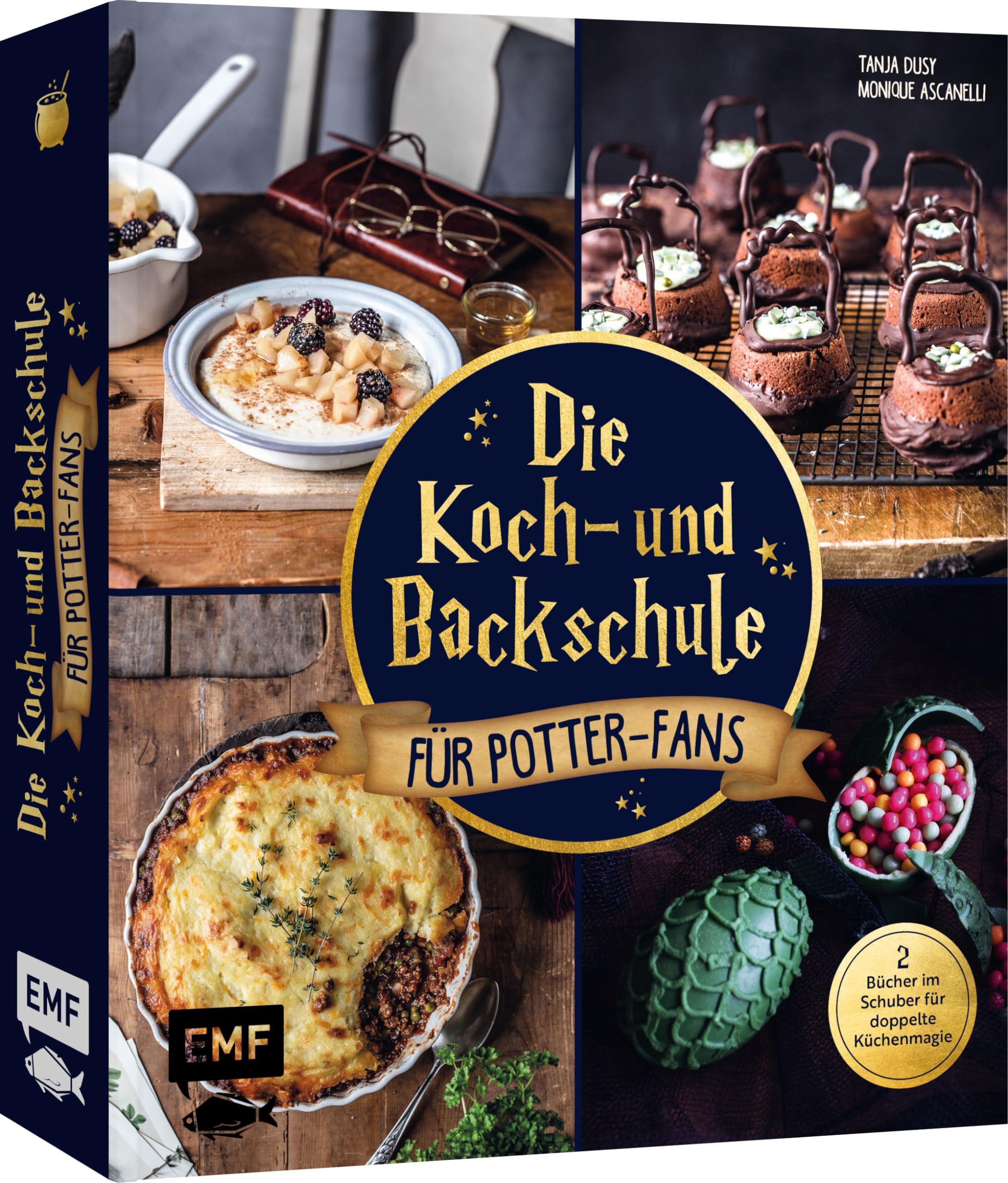 Die Koch- und Backschule für Potter-Fans: 2 Bücher im Schuber für doppelte Küchenmagie Leisure, Home & Garden