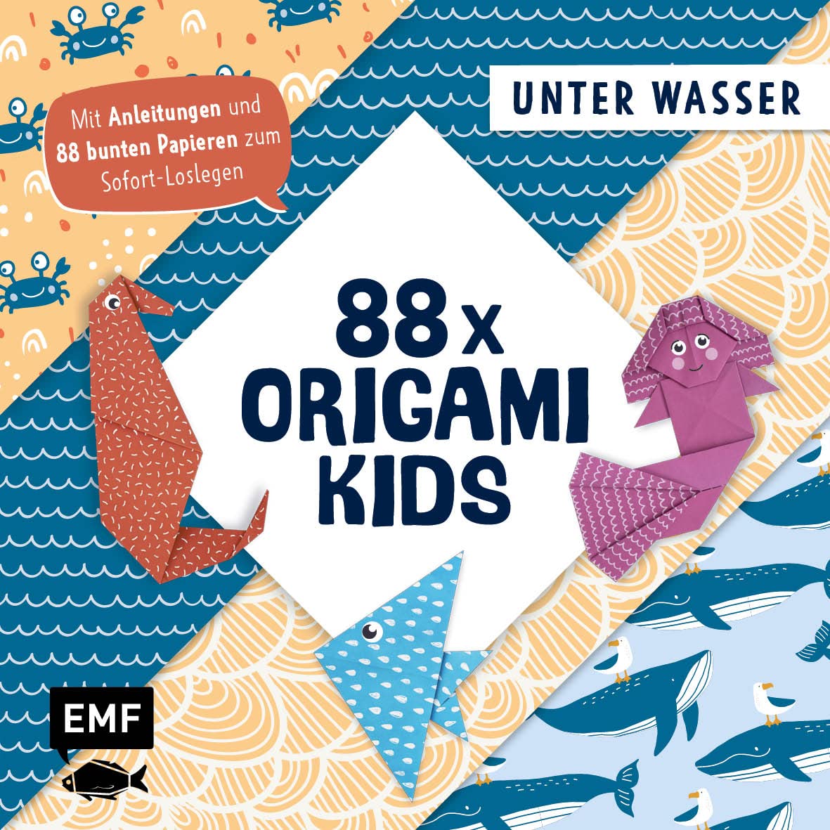88 x Origami Kids - Unter Wasser Hobbies & Crafts
