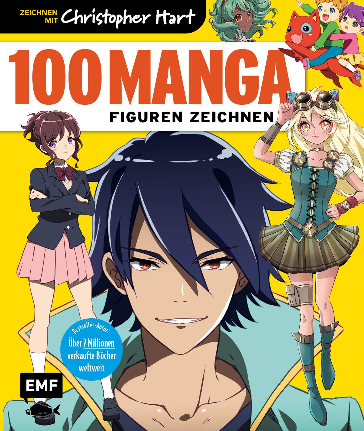 100 Manga-Figuren zeichnen Manga