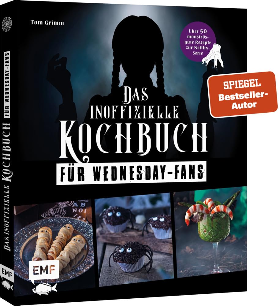 Das inoffizielle Kochbuch für Wednesday-Fans: Über 50 monströs-gute Rezepte zur Netflix-Serie: Grabstein-Pizza, Wurstmumien, Toxische Limonade und mehr Leisure, Home & Garden