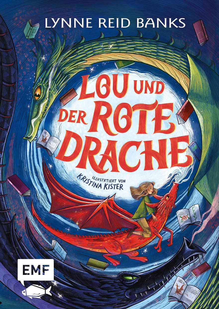 Lou und der rote Drache: Illustrierter Abenteuerroman für Kinder ab 8 Jahren Novels & Short Stories