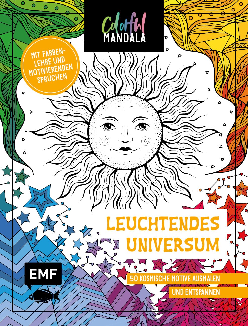 Colorful Mandala - Leuchtendes Universum Second-hand books on film, art and culture