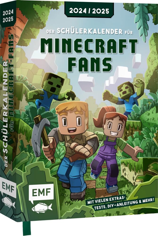 Der Schülerkalender für Minecraft-Fans 2024/2025 Non-fiction